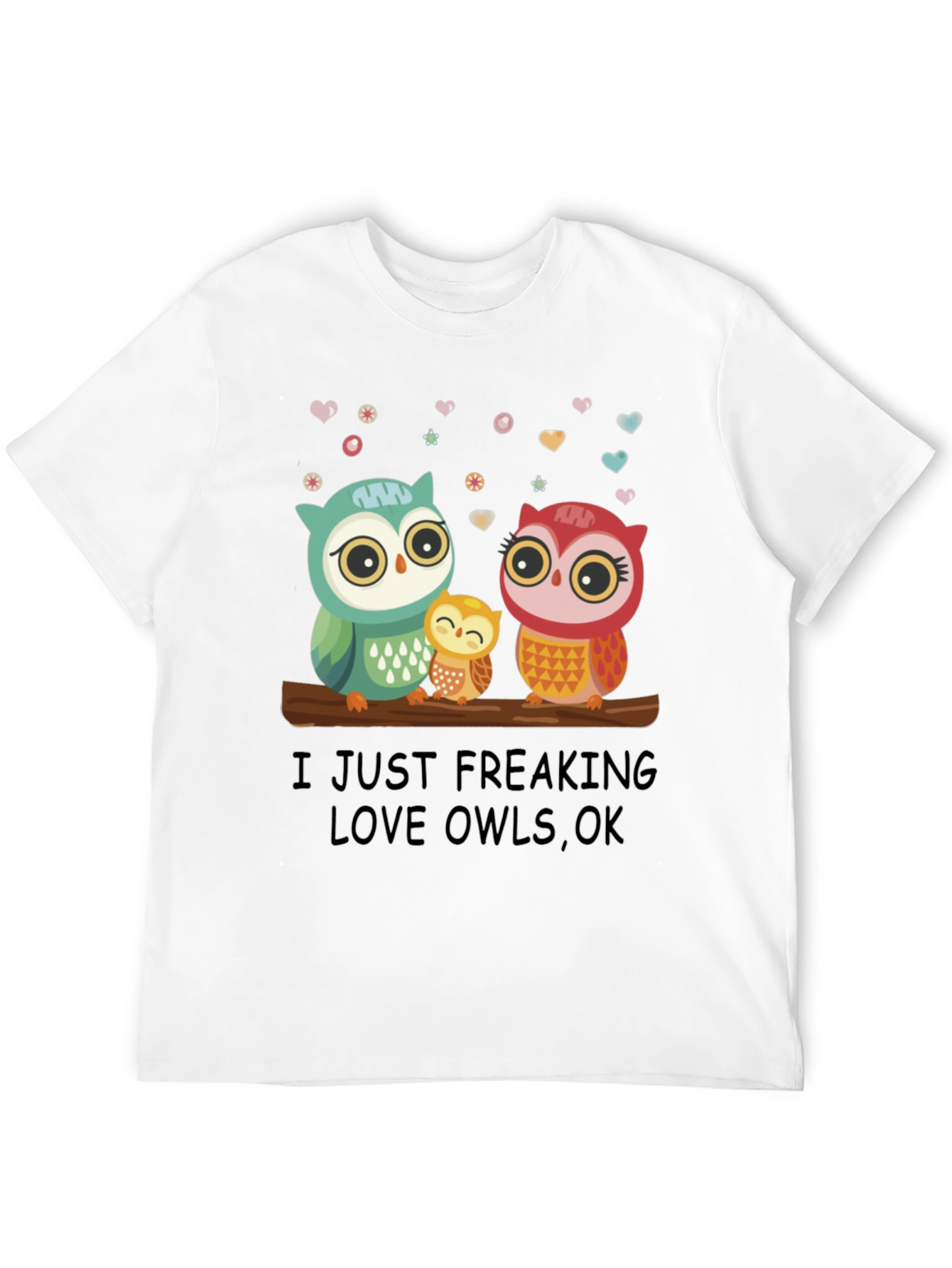 I Love Owls Graphic Tee