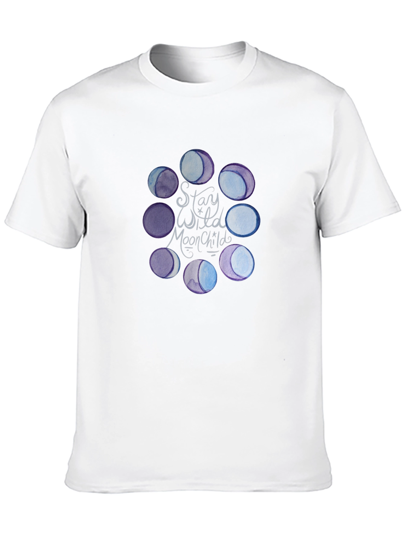 Stay Wild Moon Child Black T-Shirt