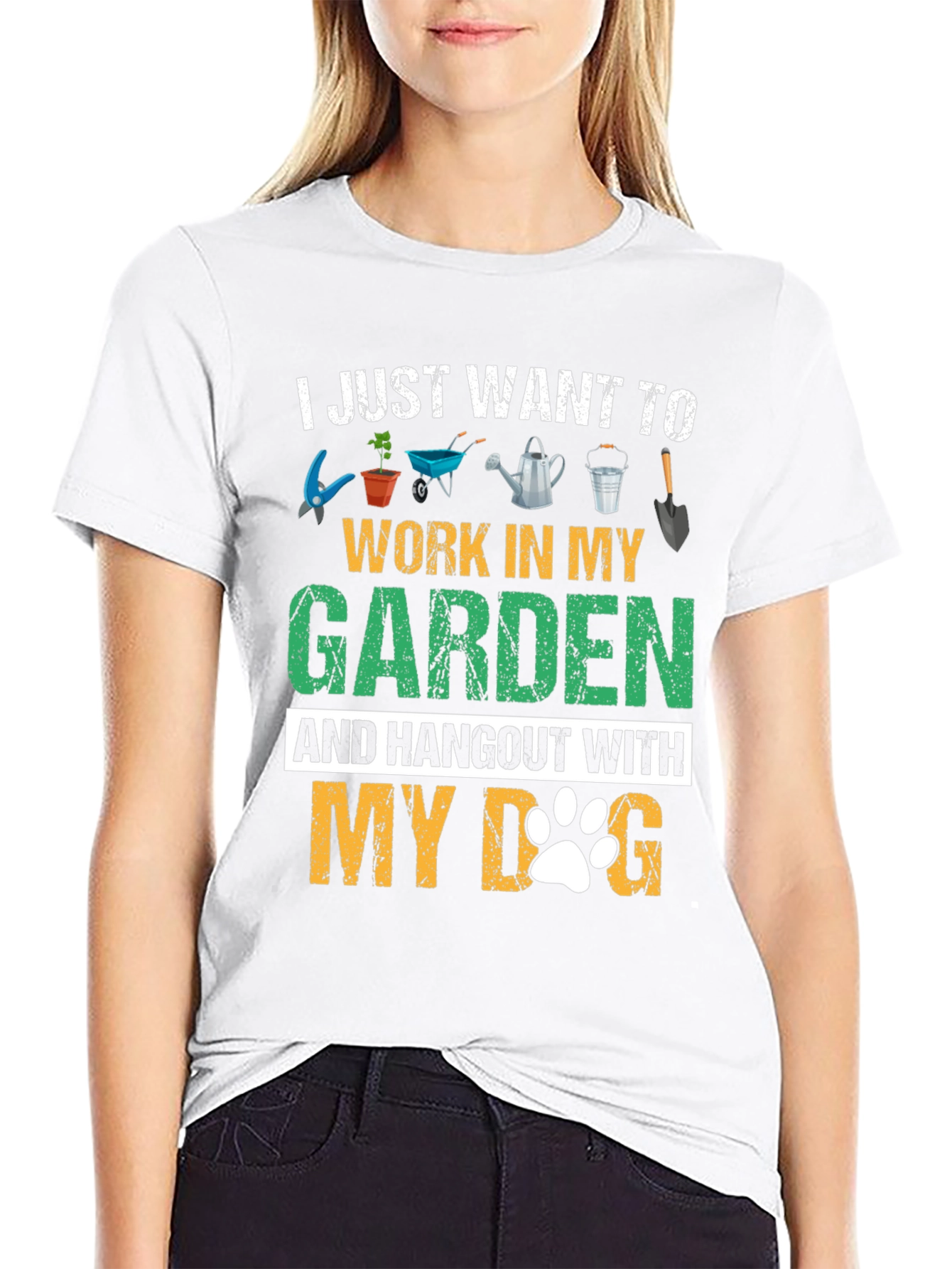 Gardening & Dog Lover T-Shirt