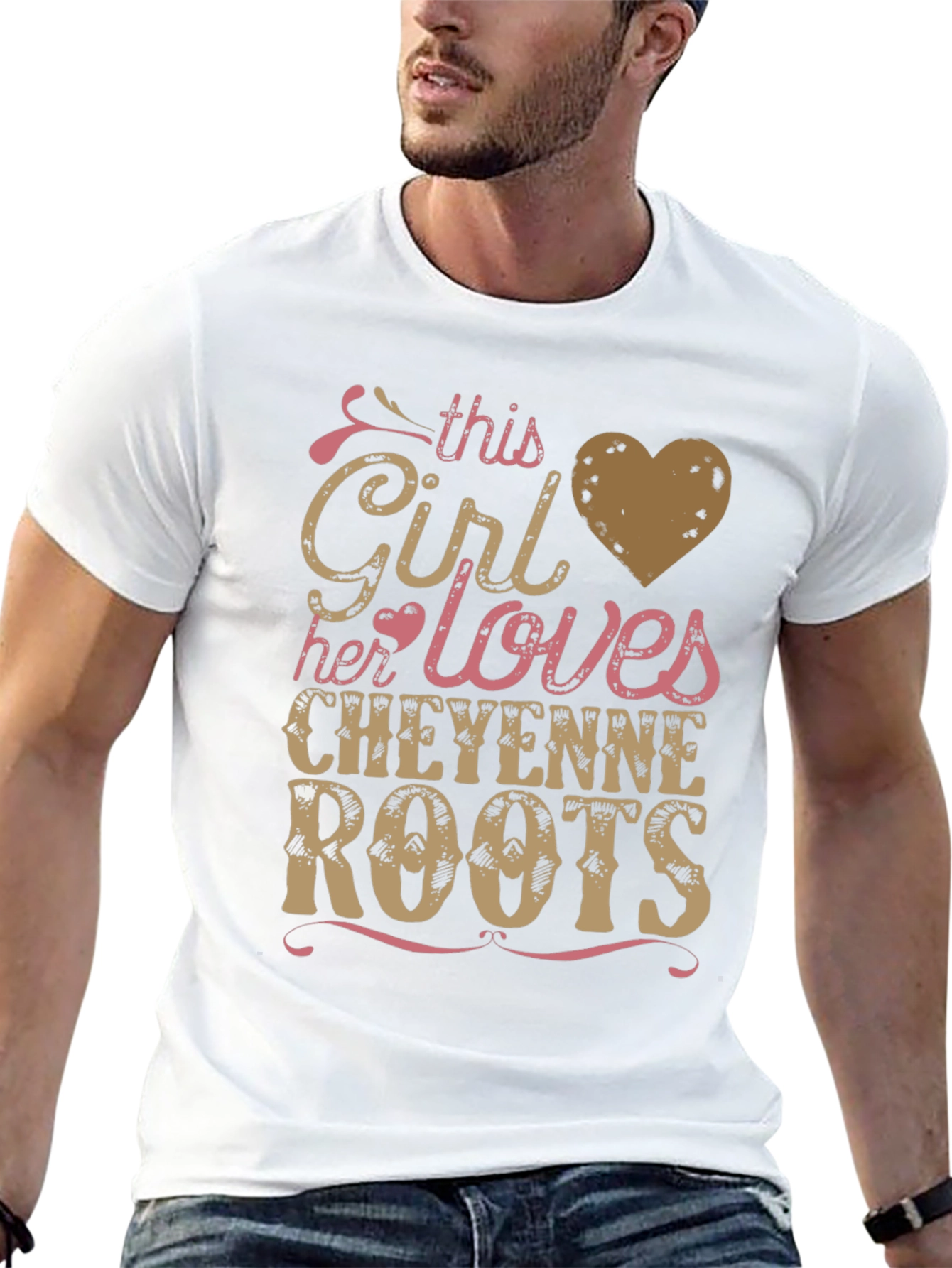 Cheyenne Roots Graphic Tee - Black Unisex Shirt