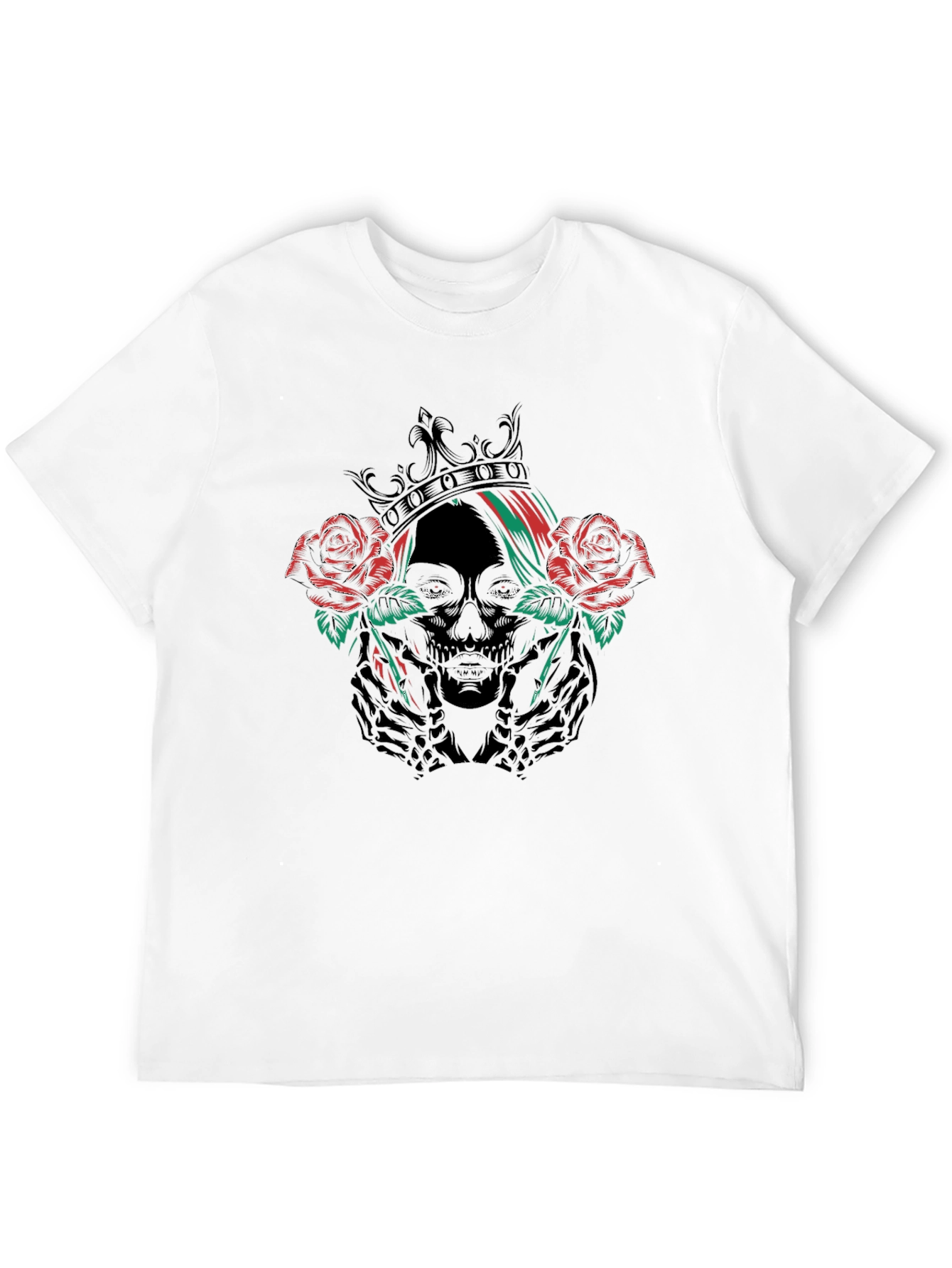 Grim Reaper Rose Crown T-Shirt
