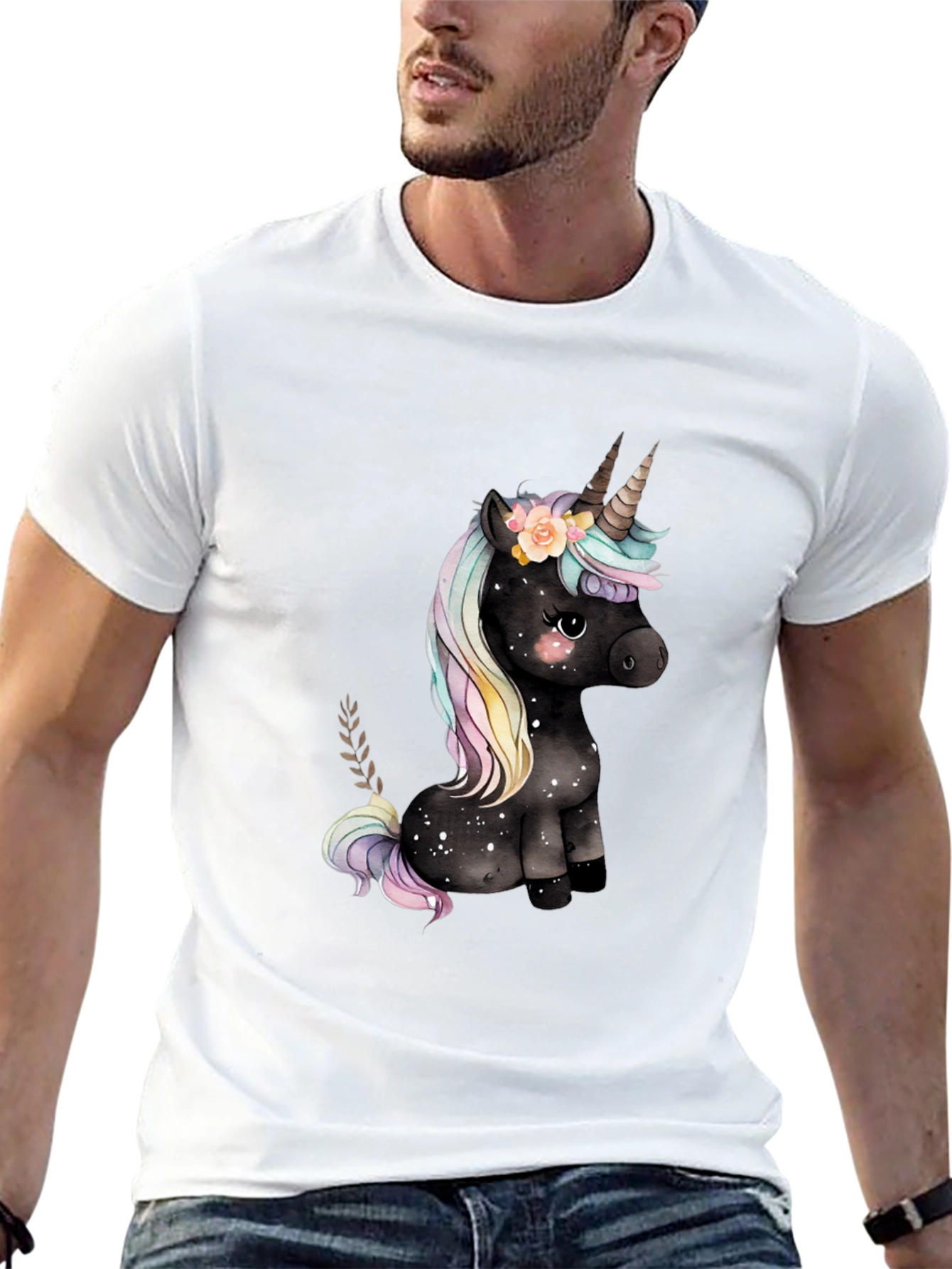 Unicorn Graphic Tee - Magical Style