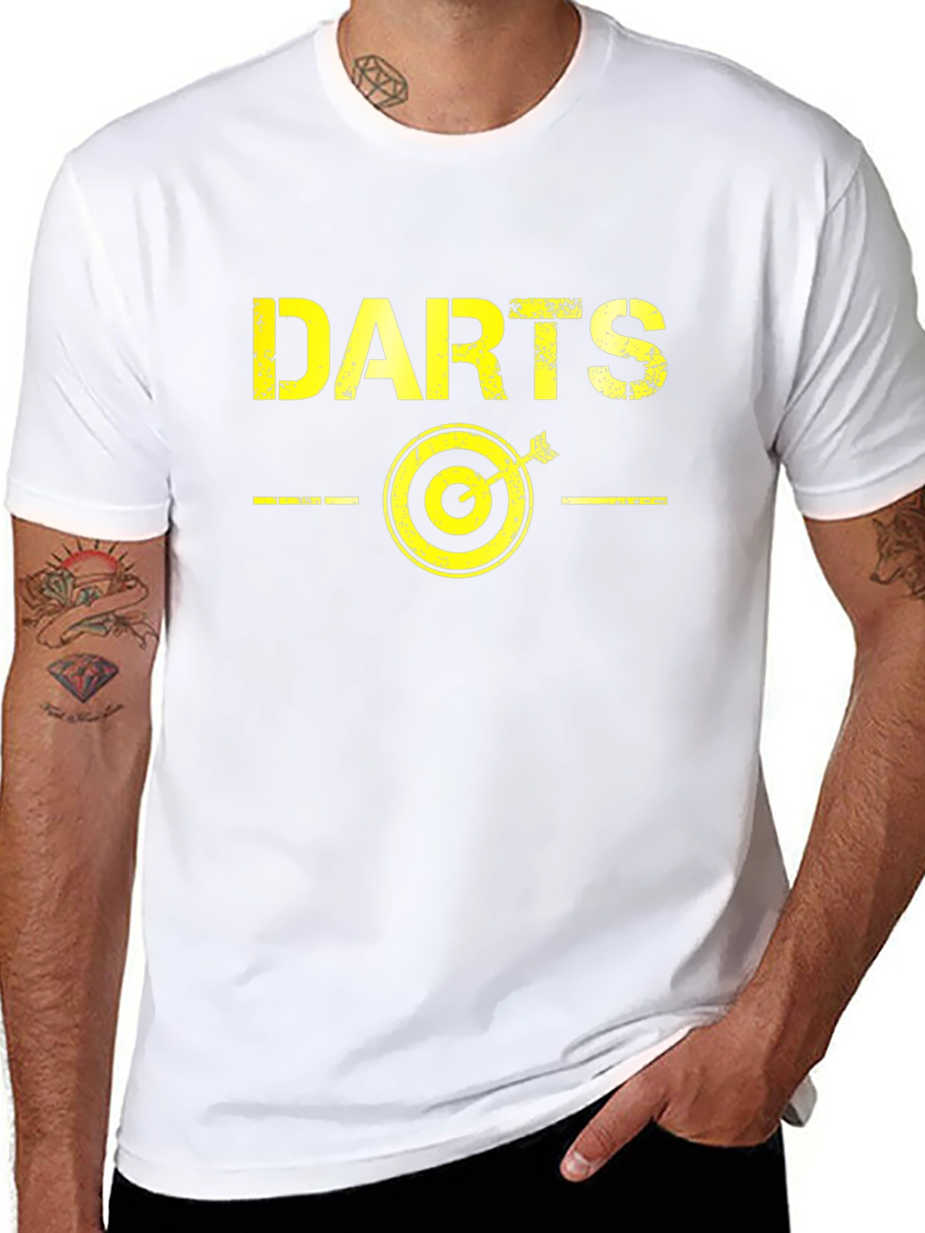 Darts Graphic Tee - Bullseye T-Shirt