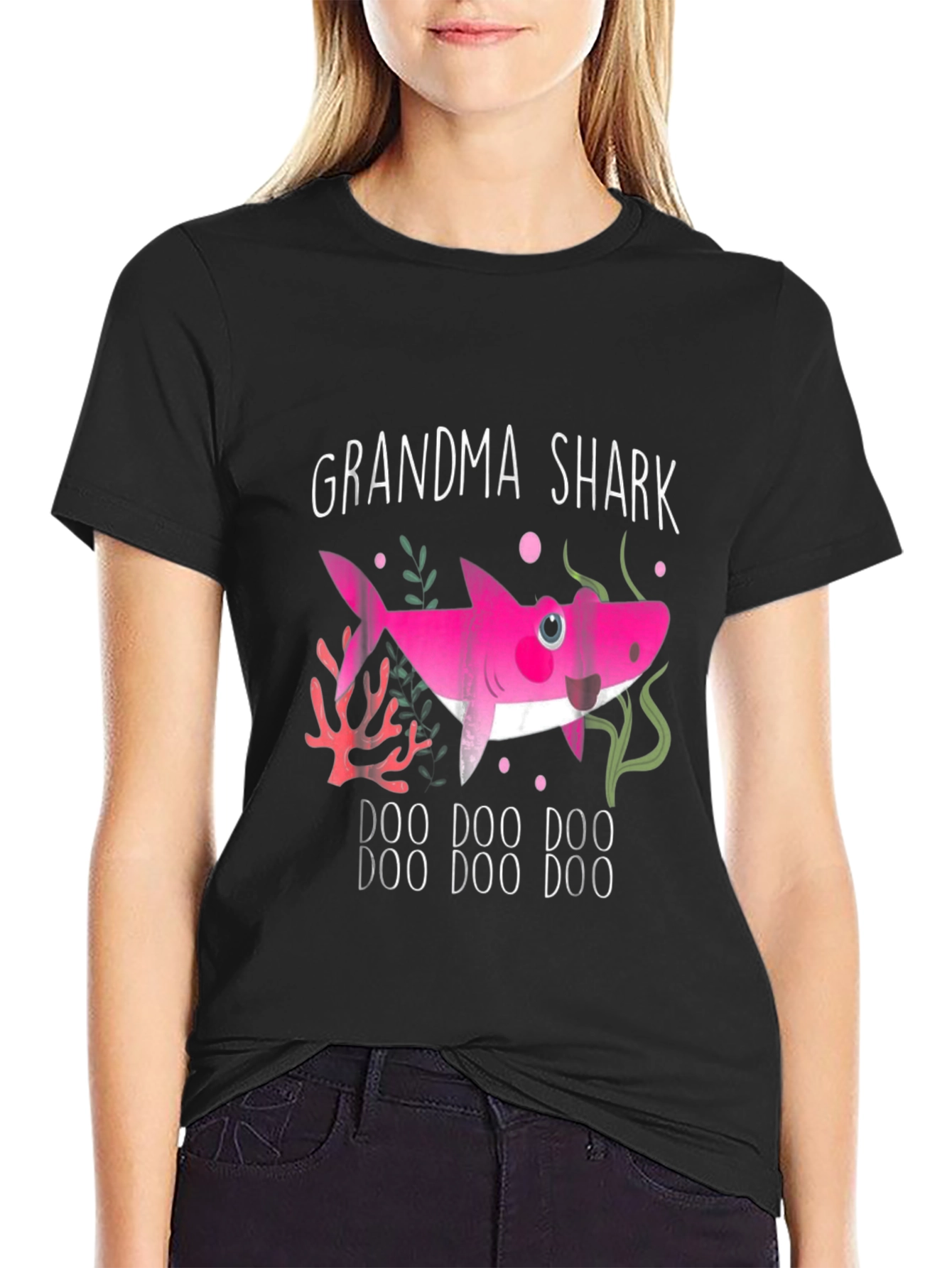 Grandma Shark Doo Doo Doo T-Shirt