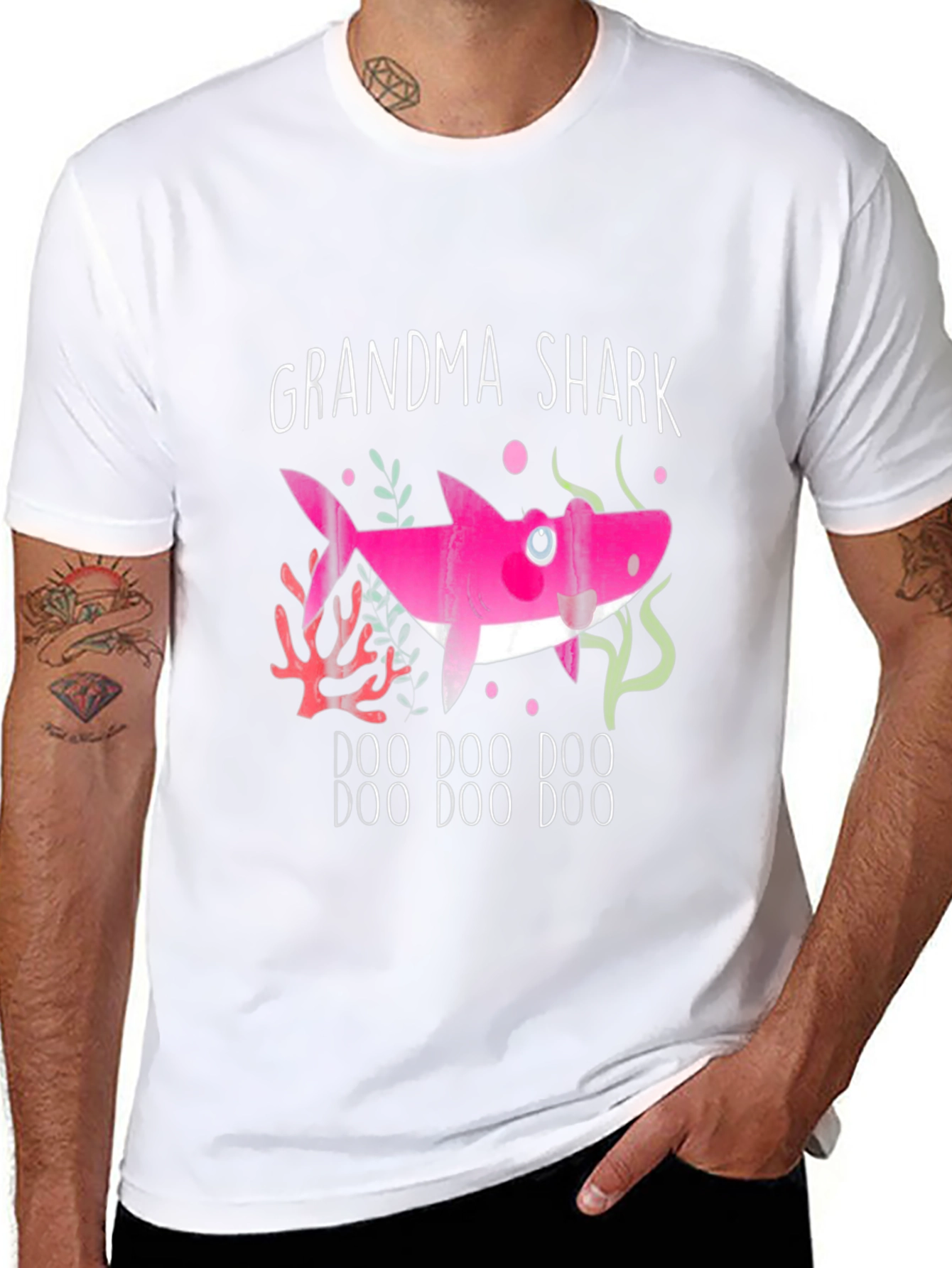 Grandma Shark Doo Doo Doo T-Shirt