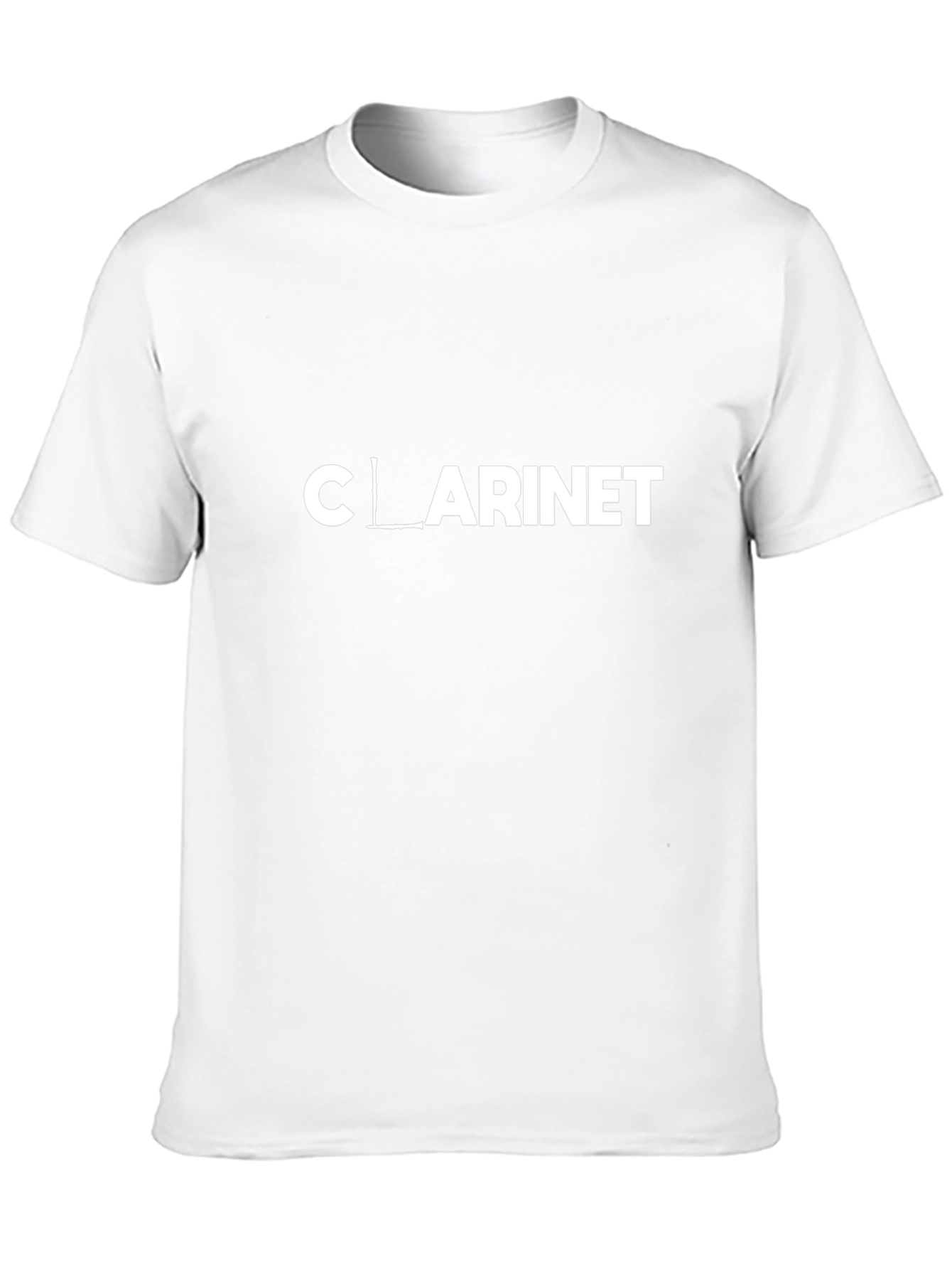 Clarinet T-Shirt - Black Graphic Tee