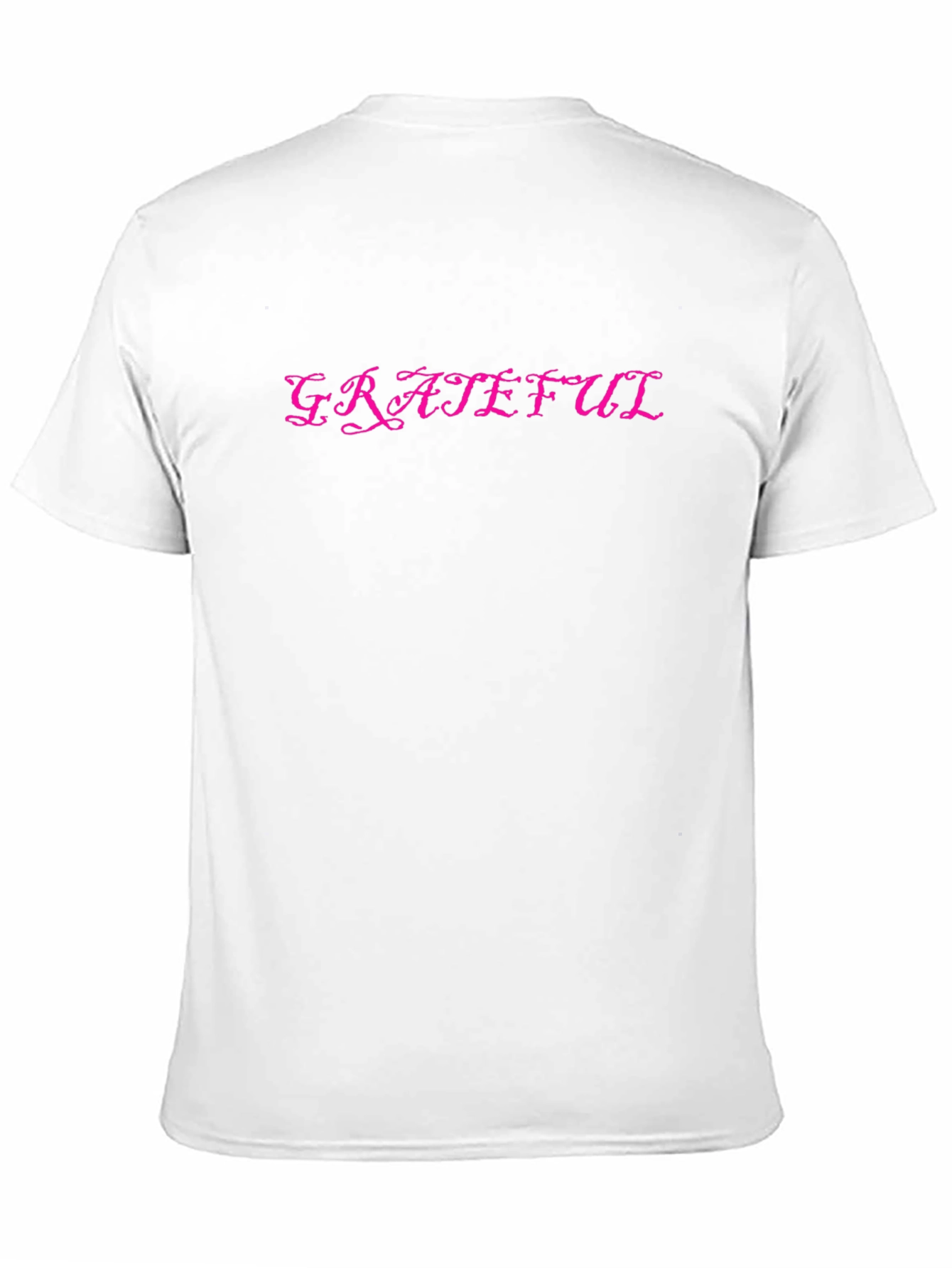 Grateful Graphic Tee - Soft Black Cotton T-Shirt