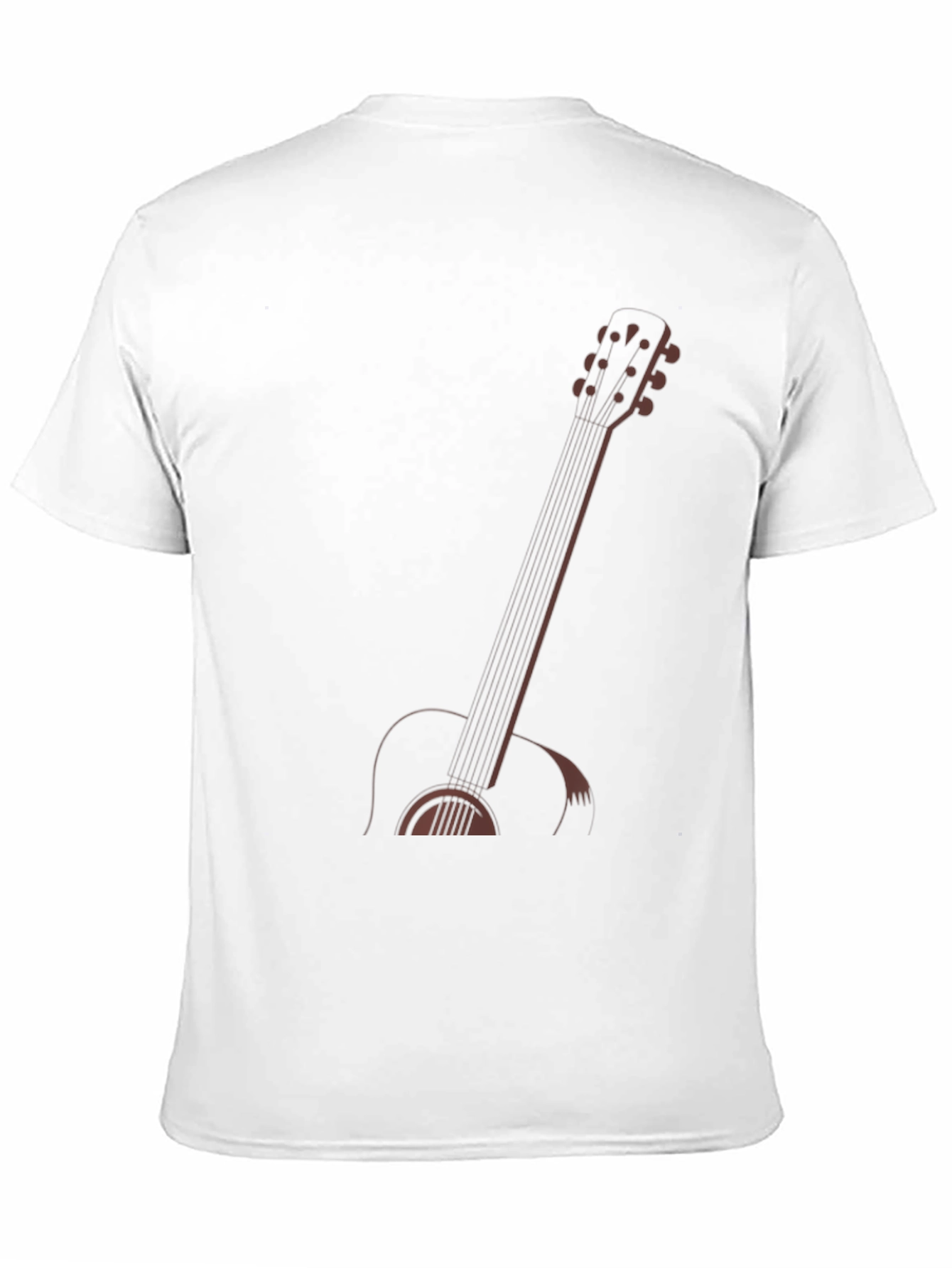 Guitar Graphic T-Shirt - Black