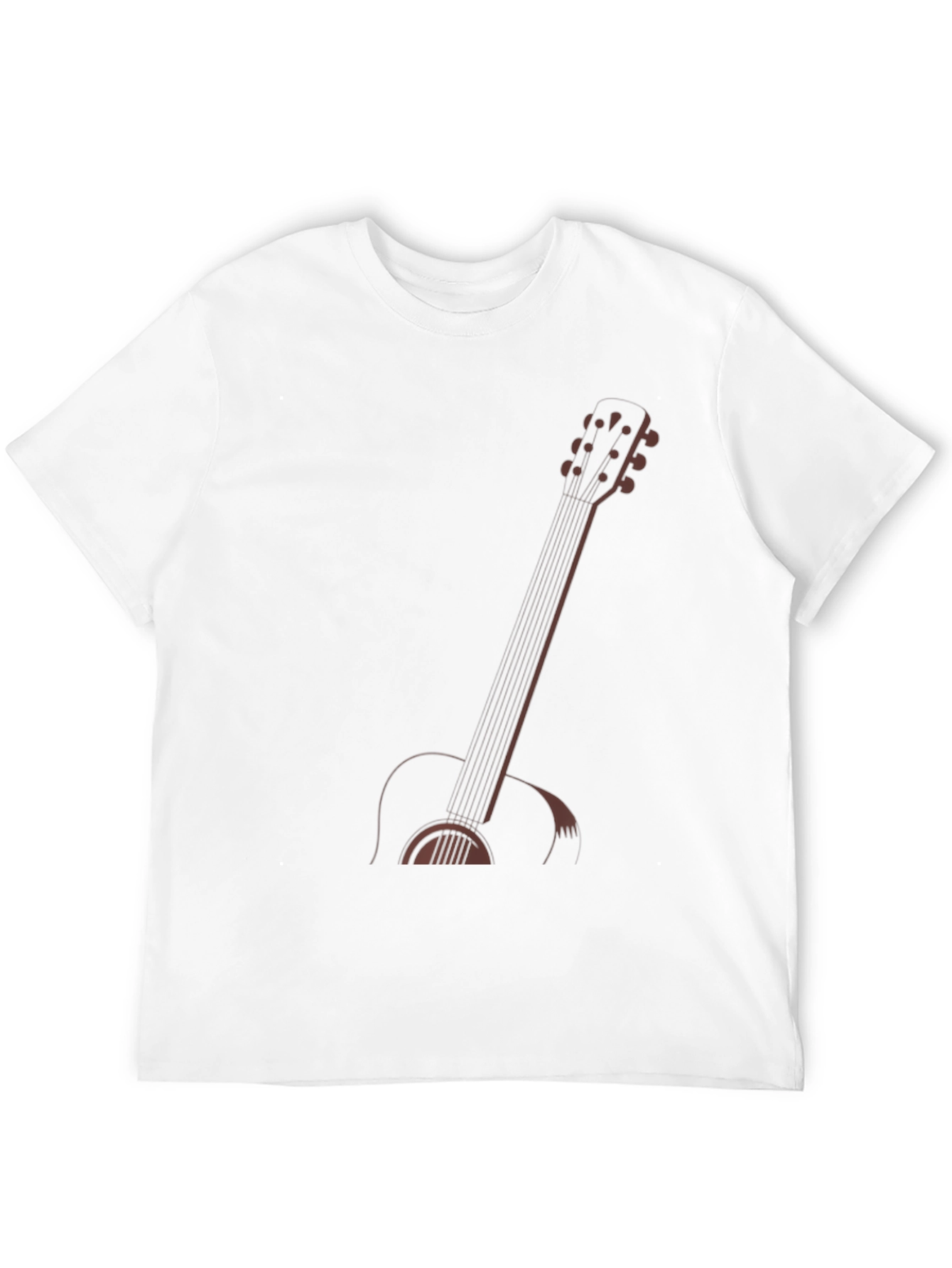 Guitar Graphic T-Shirt - Black