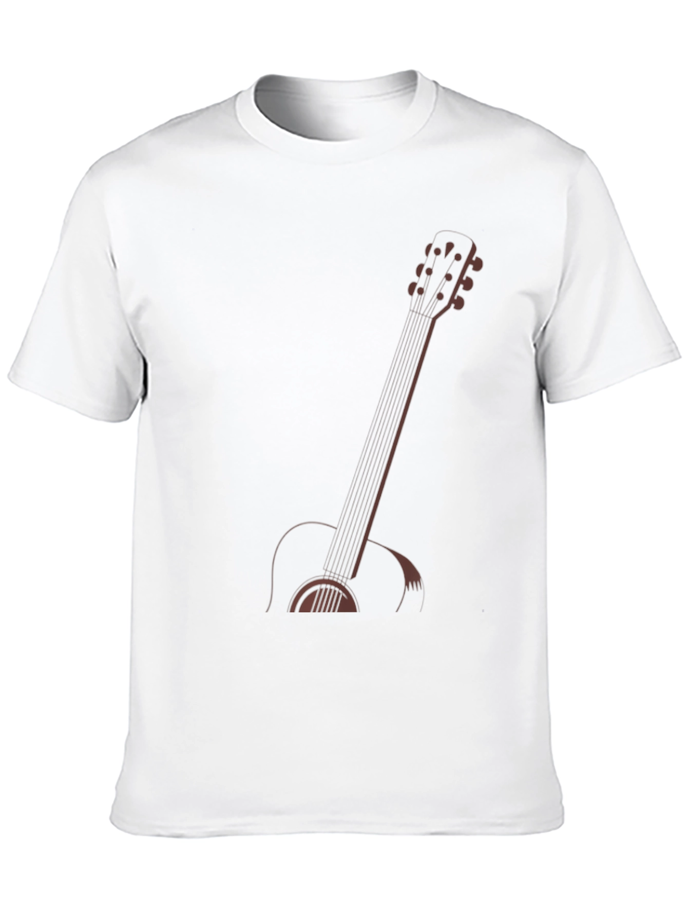Guitar Graphic T-Shirt - Black
