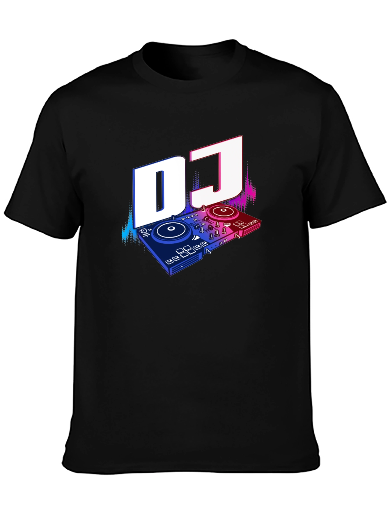 DJ Graphic Tee - Black Unisex T-Shirt