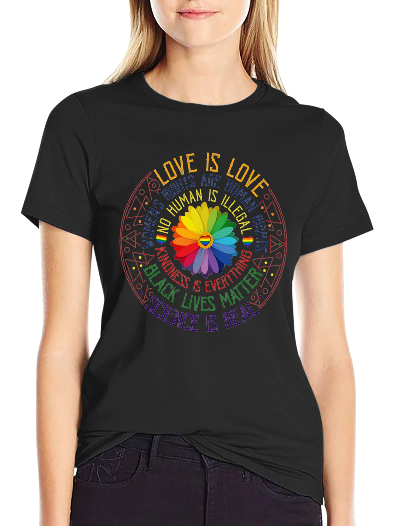 Love is Love Pride T-Shirt - Black