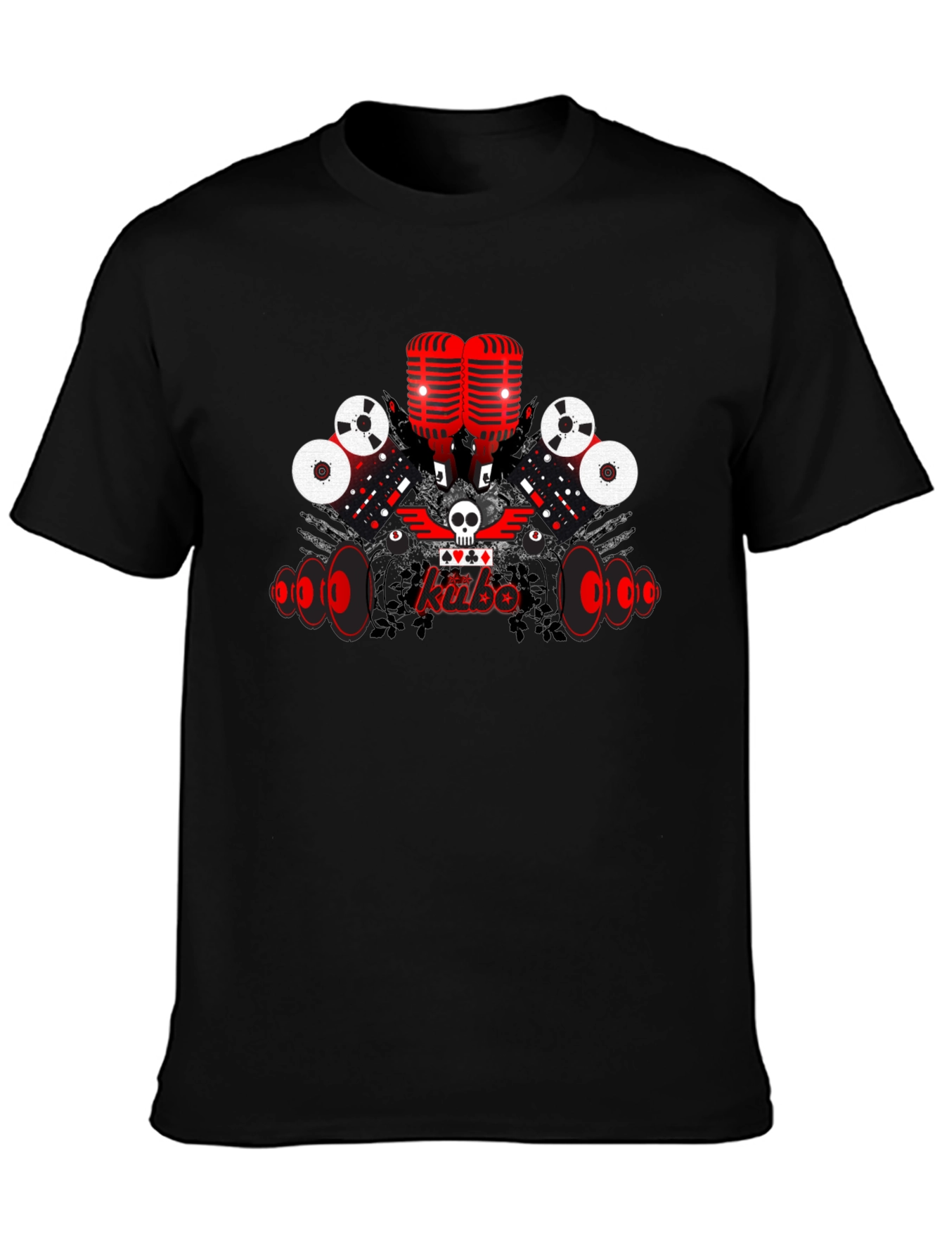 Retro Music Graphic T-Shirt - Rock n Roll Style