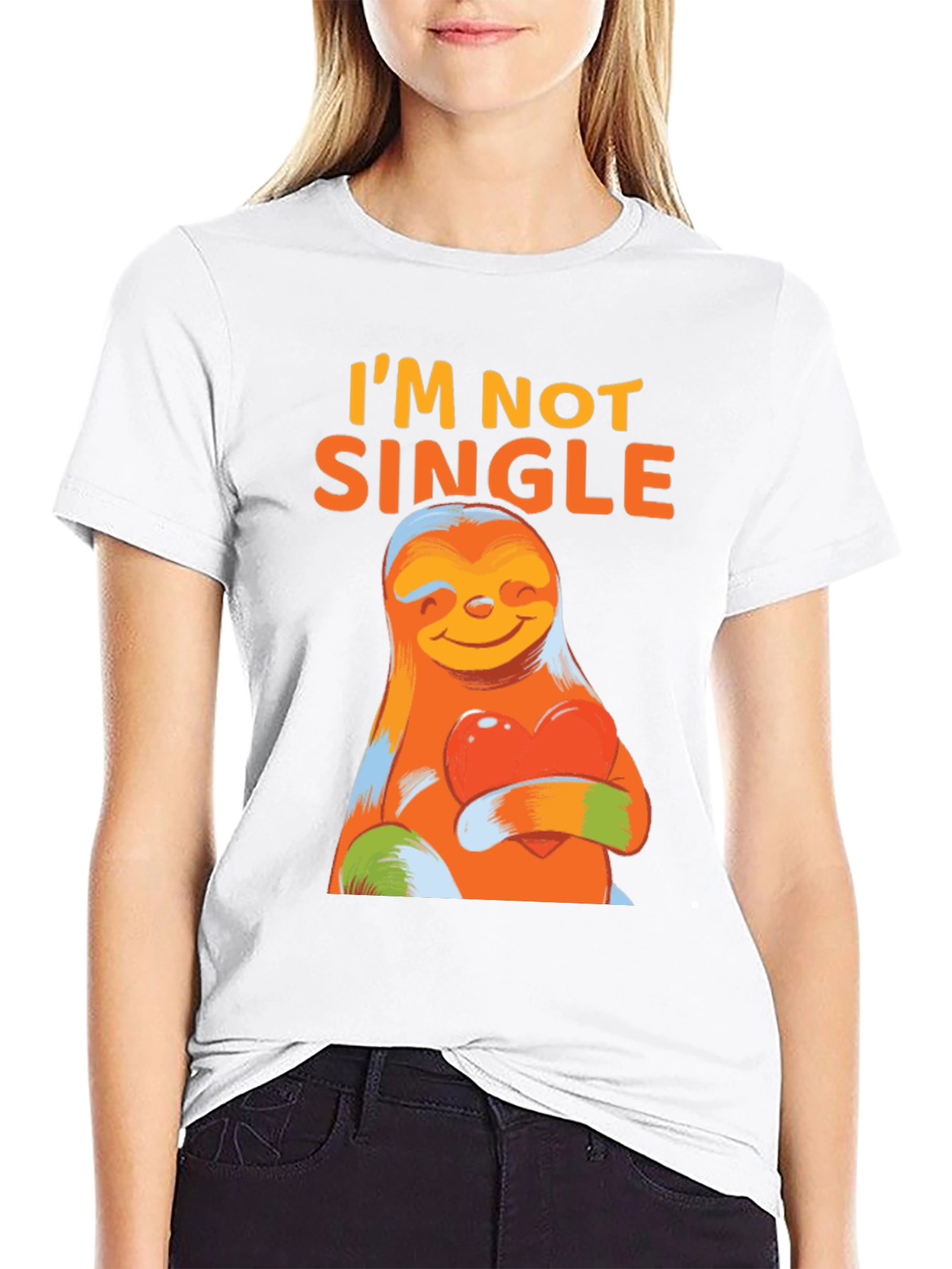 Im Not Single Sloth Graphic T-Shirt