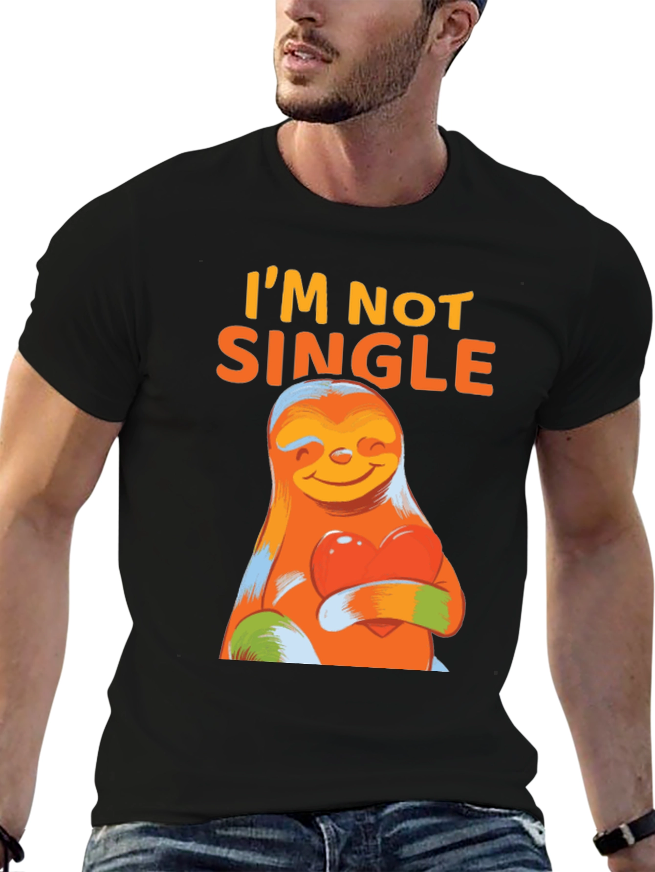 Im Not Single Sloth Graphic T-Shirt