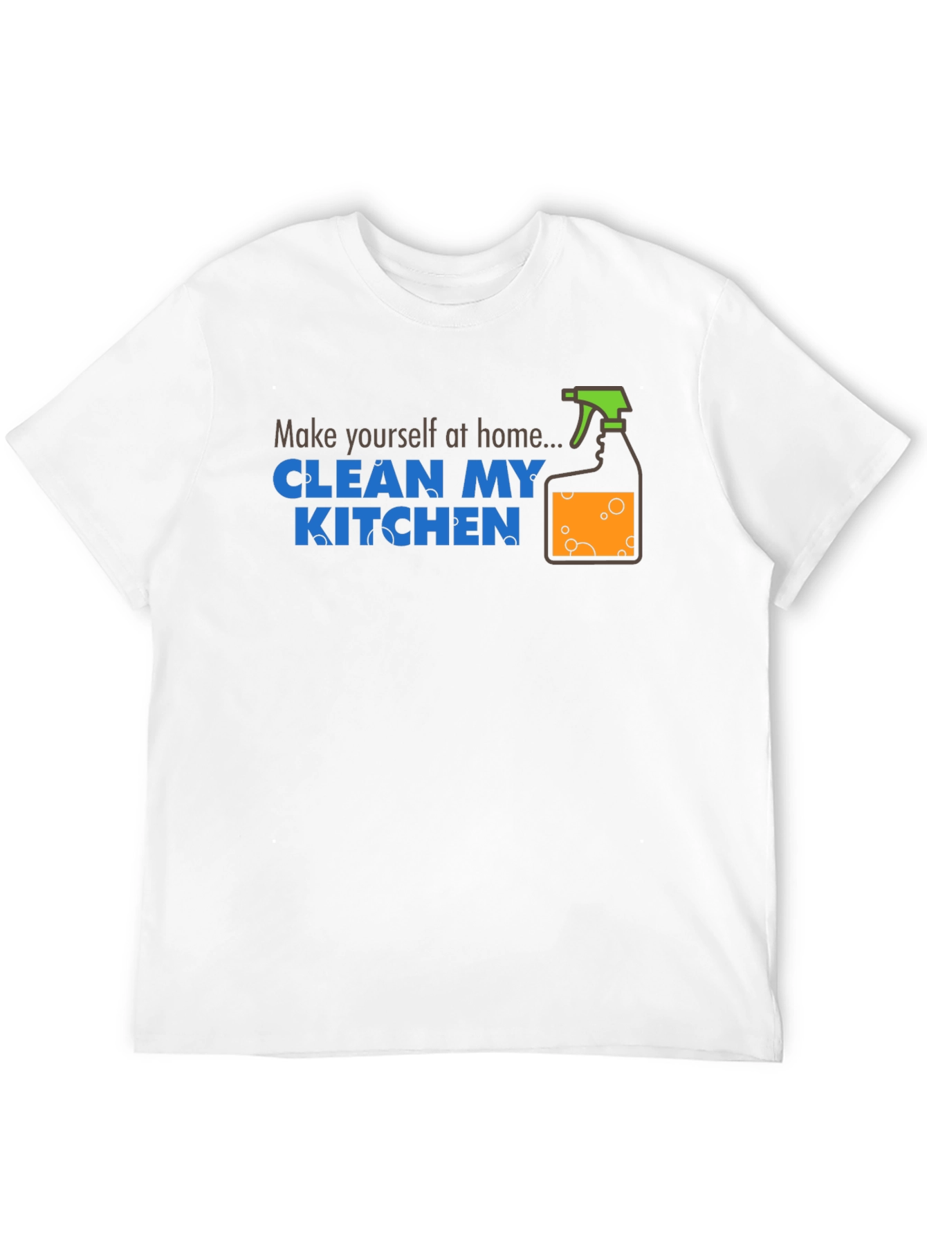 Clean My Kitchen T-Shirt - Fun Novelty Tee
