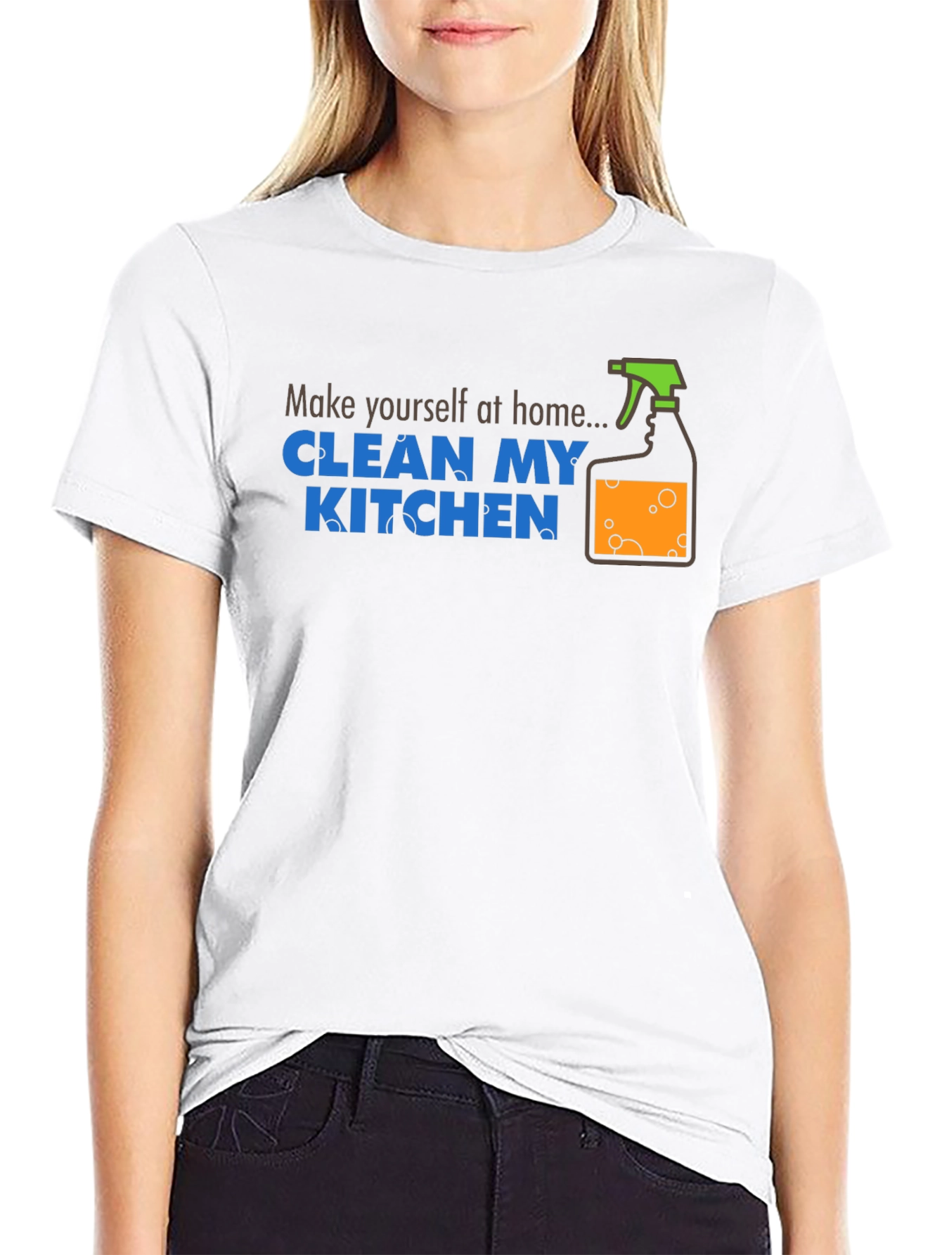 Clean My Kitchen T-Shirt - Fun Novelty Tee