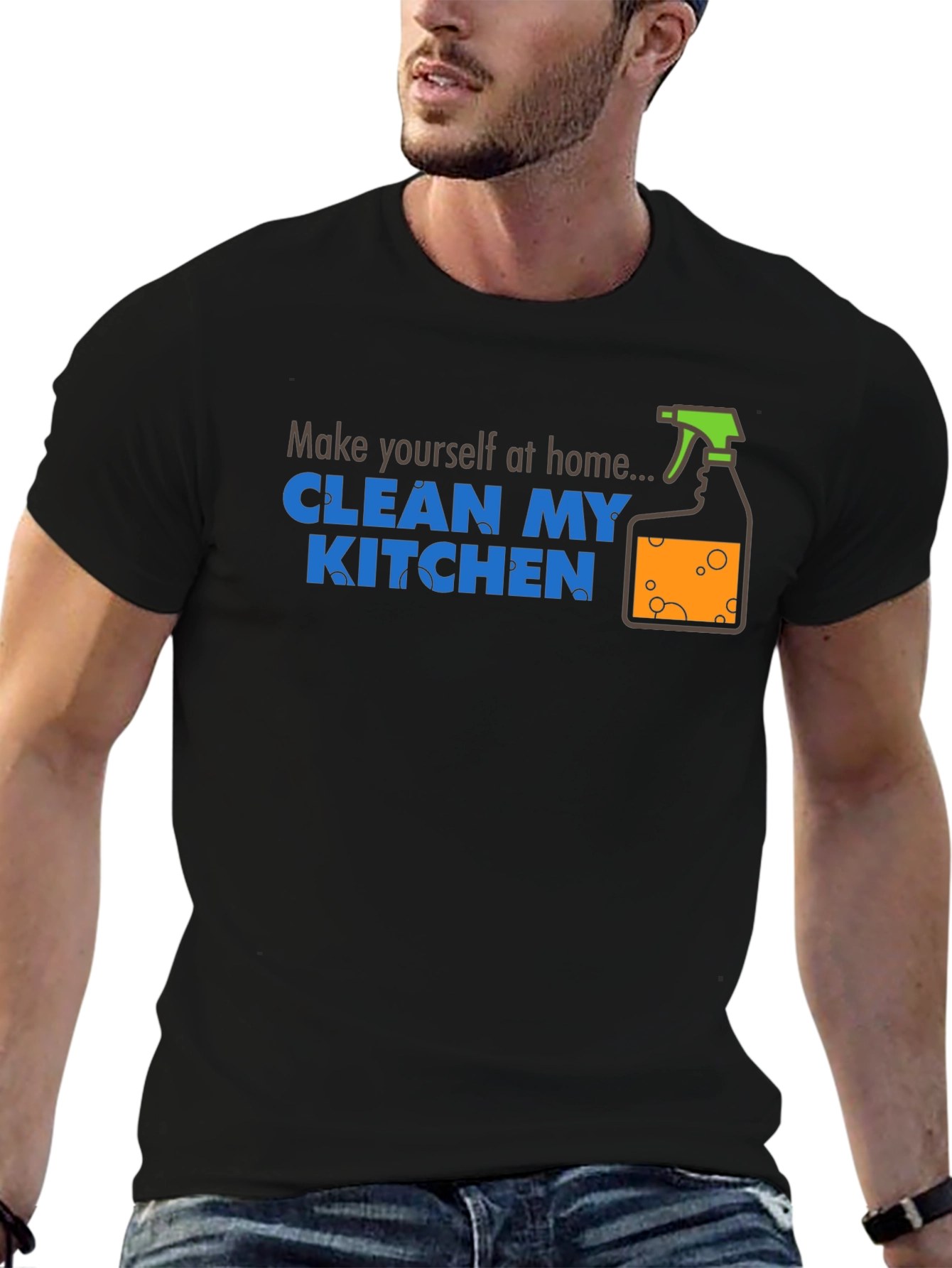 Clean My Kitchen T-Shirt - Fun Novelty Tee