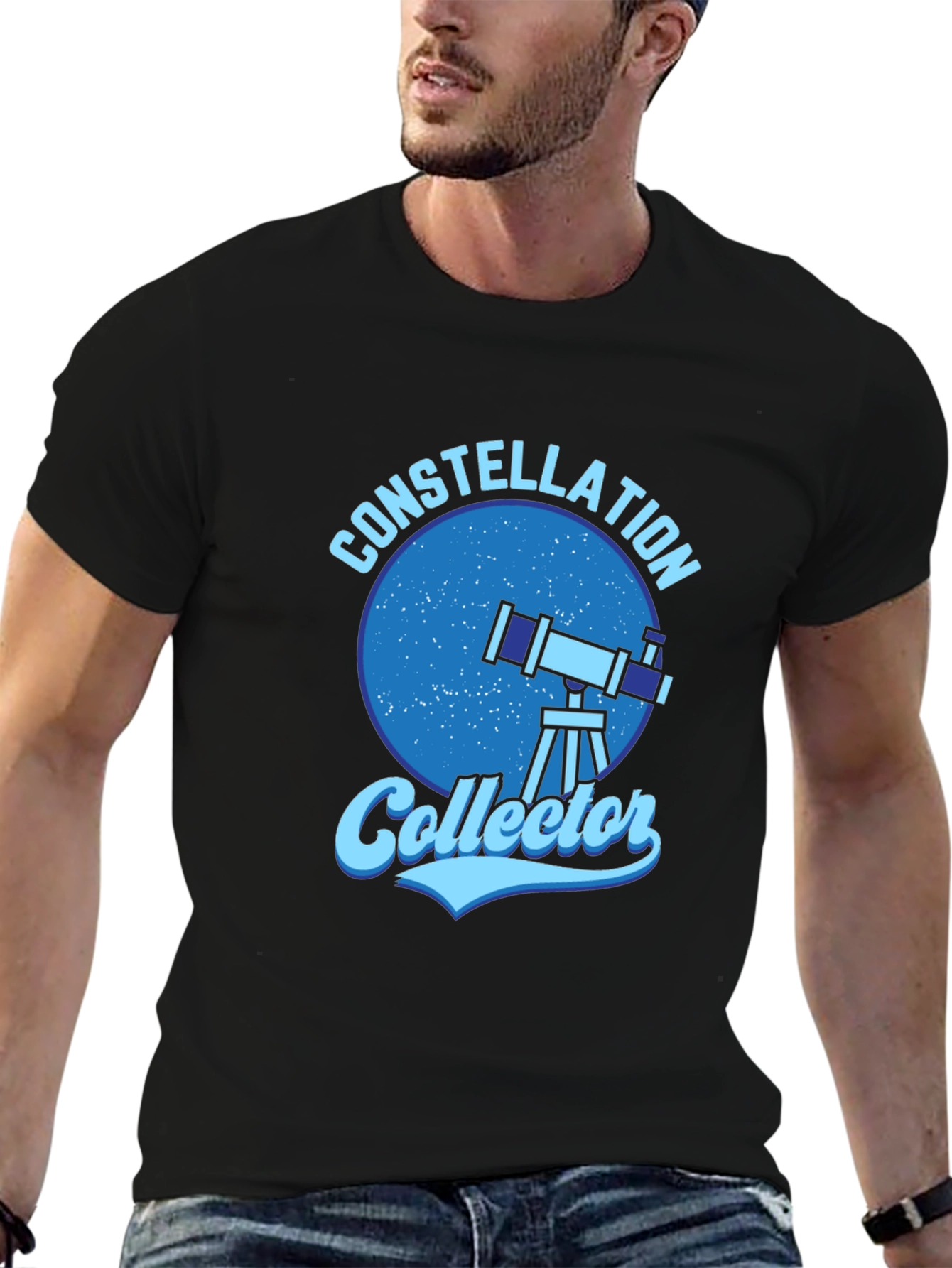 Constellation Collector Graphic Tee - Astronomy Lover