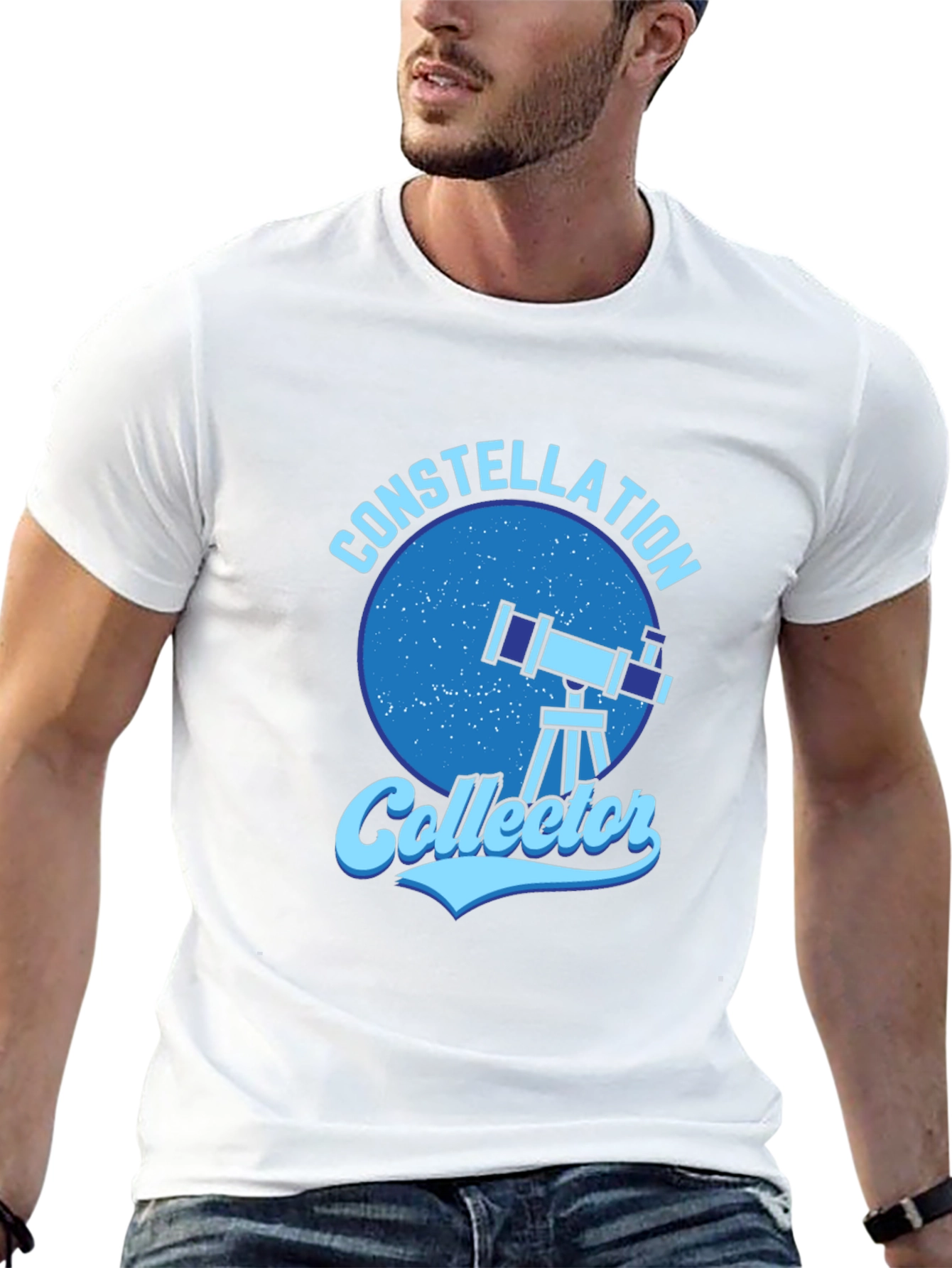 Constellation Collector Graphic Tee - Astronomy Lover