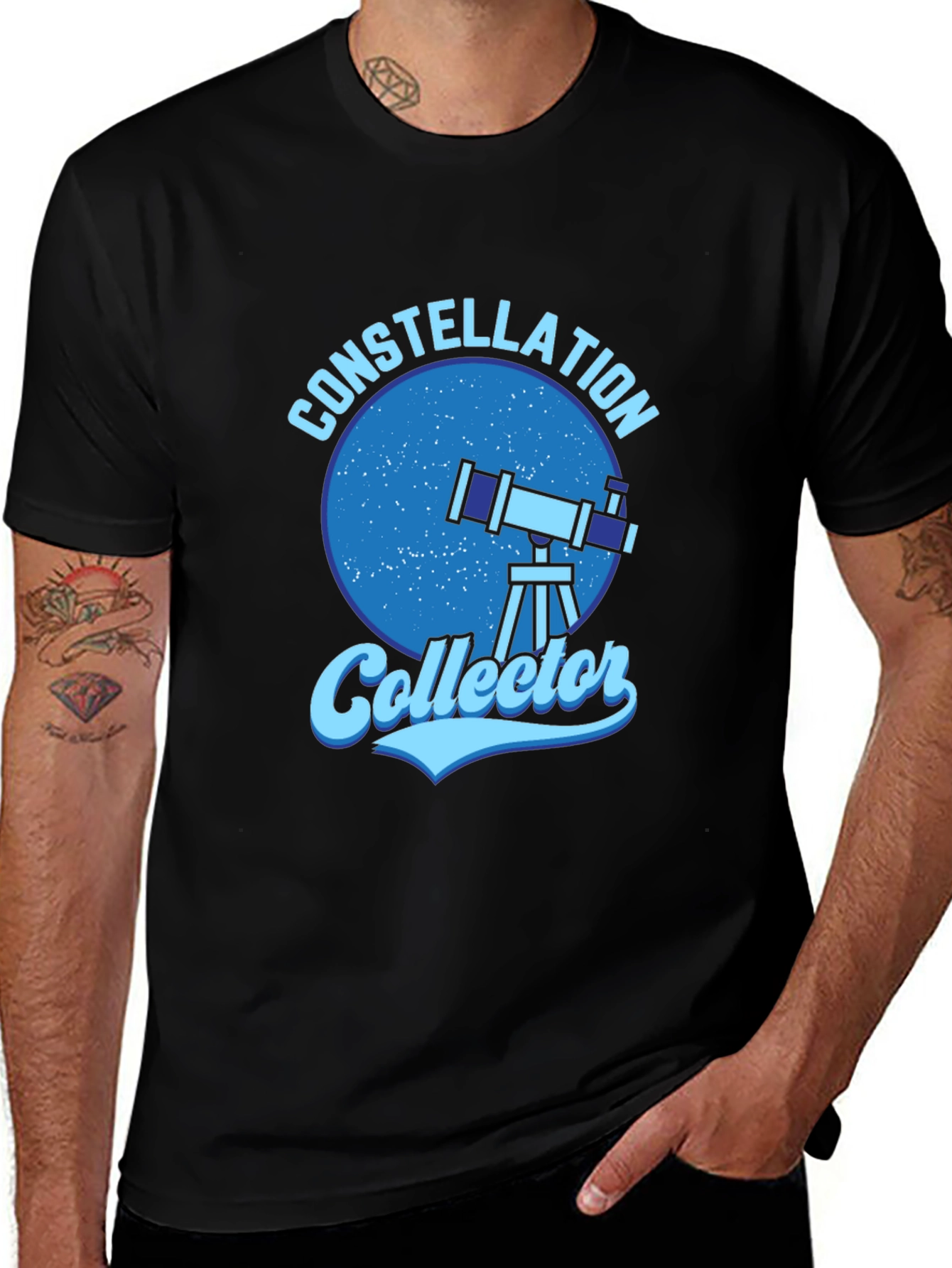 Constellation Collector Graphic Tee - Astronomy Lover