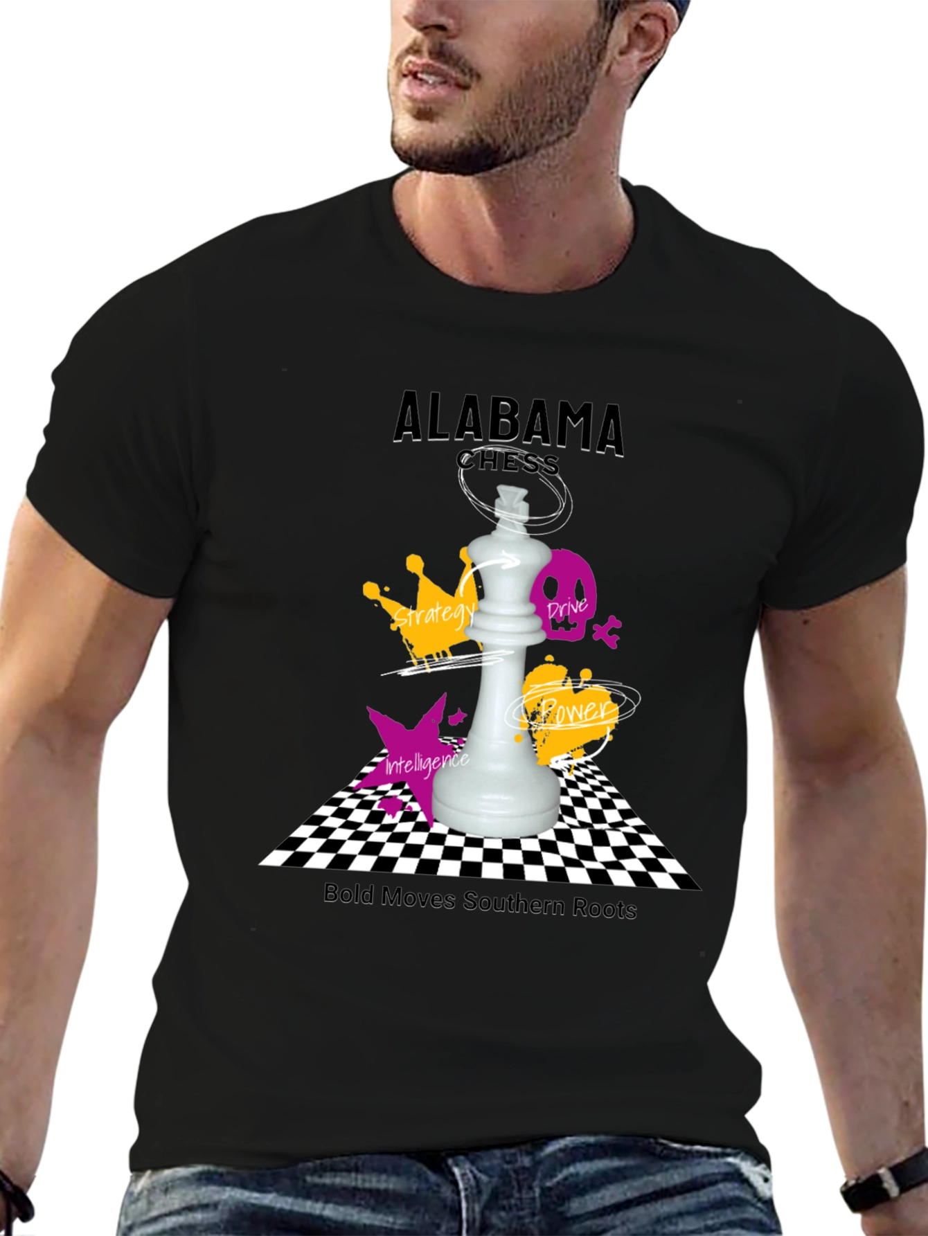 Alabama Chess T-Shirt - Bold Moves & Southern Roots