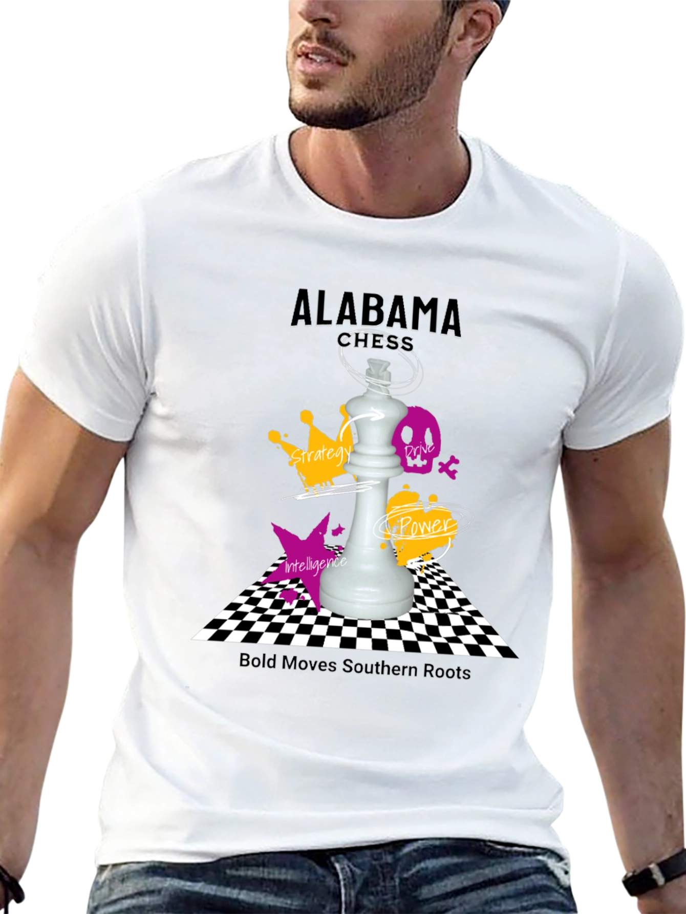 Alabama Chess T-Shirt - Bold Moves & Southern Roots