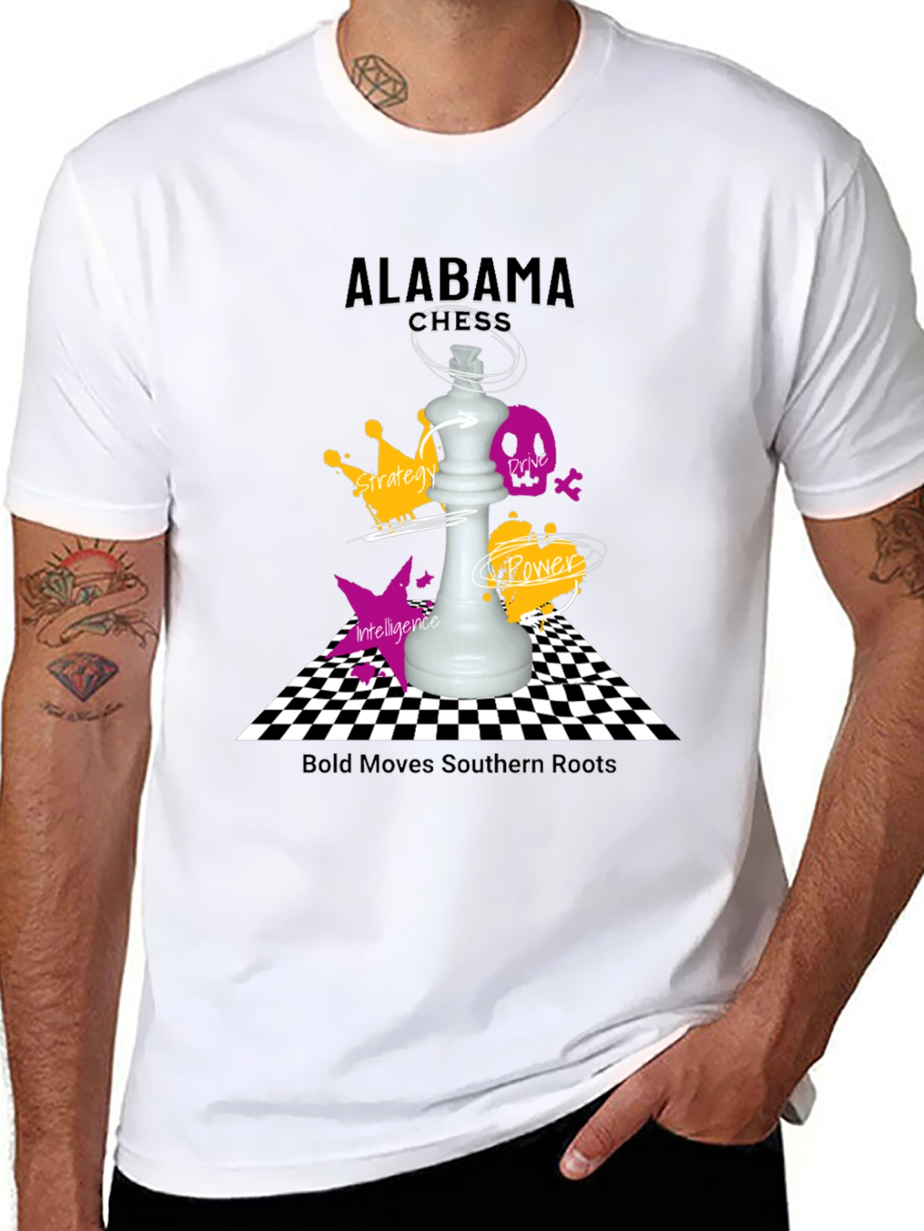 Alabama Chess T-Shirt - Bold Moves & Southern Roots