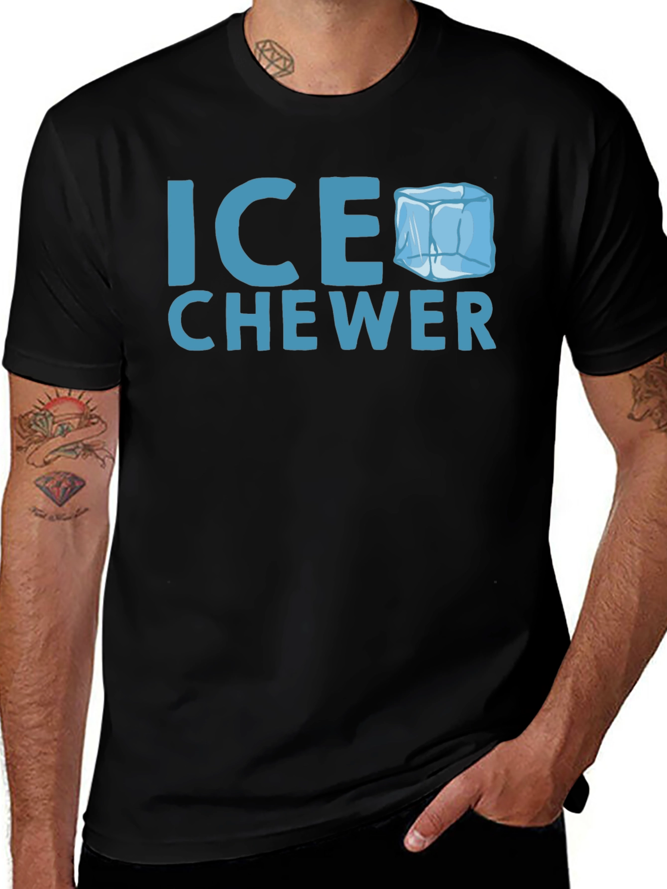 Ice Chewer Graphic Tee - Funny T-Shirt