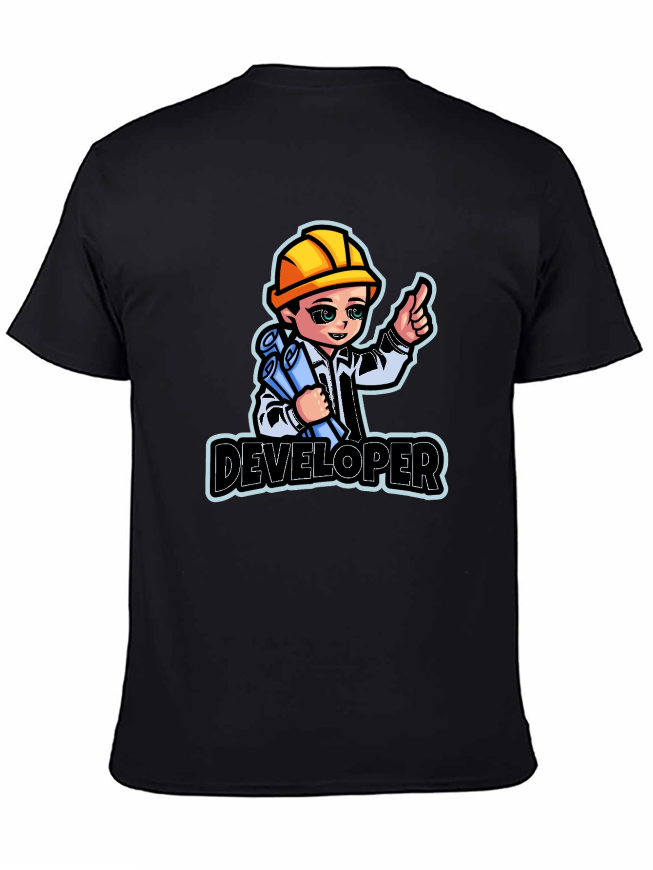 Developer Cartoon T-Shirt - Architect Engineer Tee