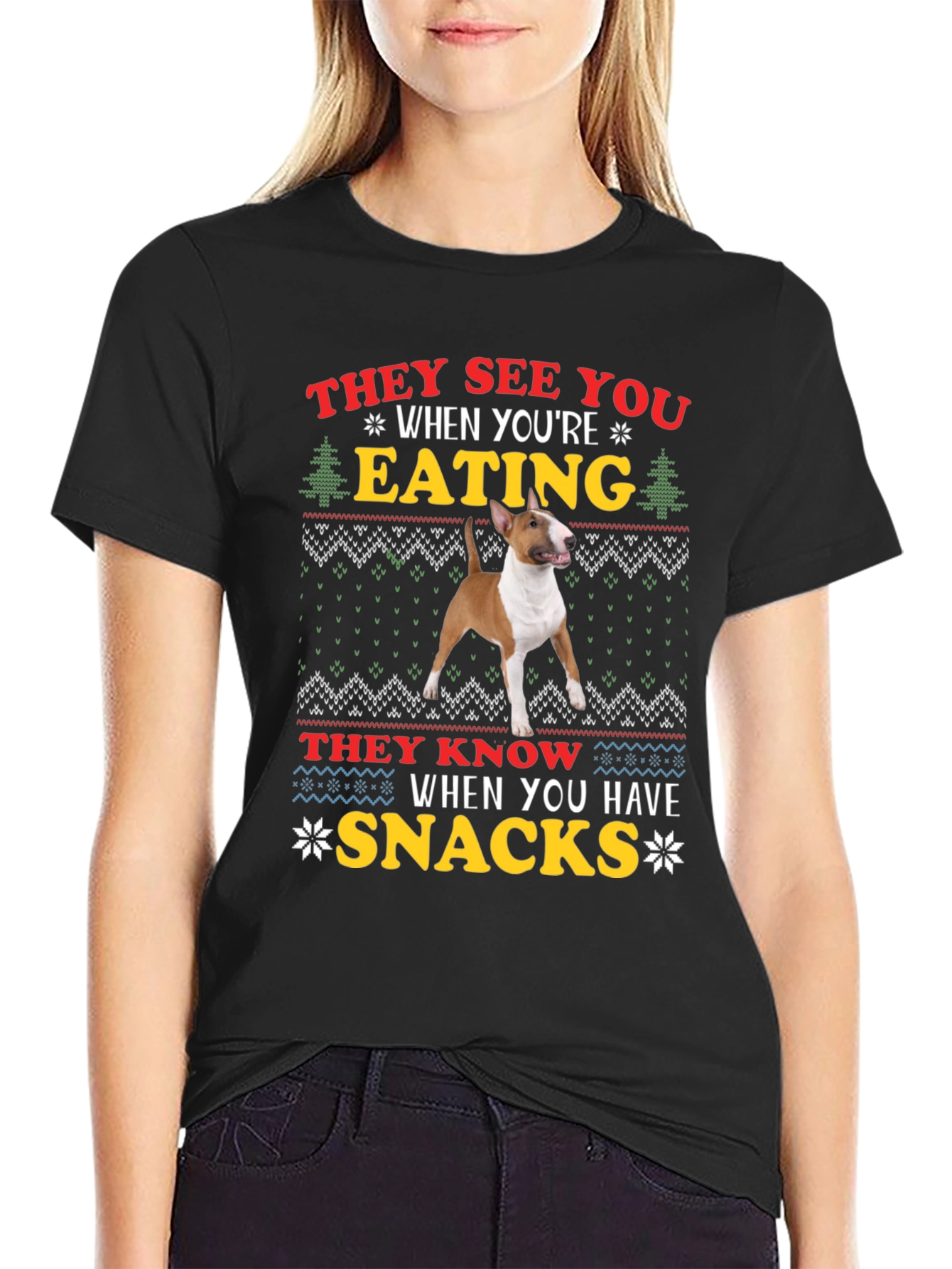 Funny Dog Christmas Sweater T-Shirt