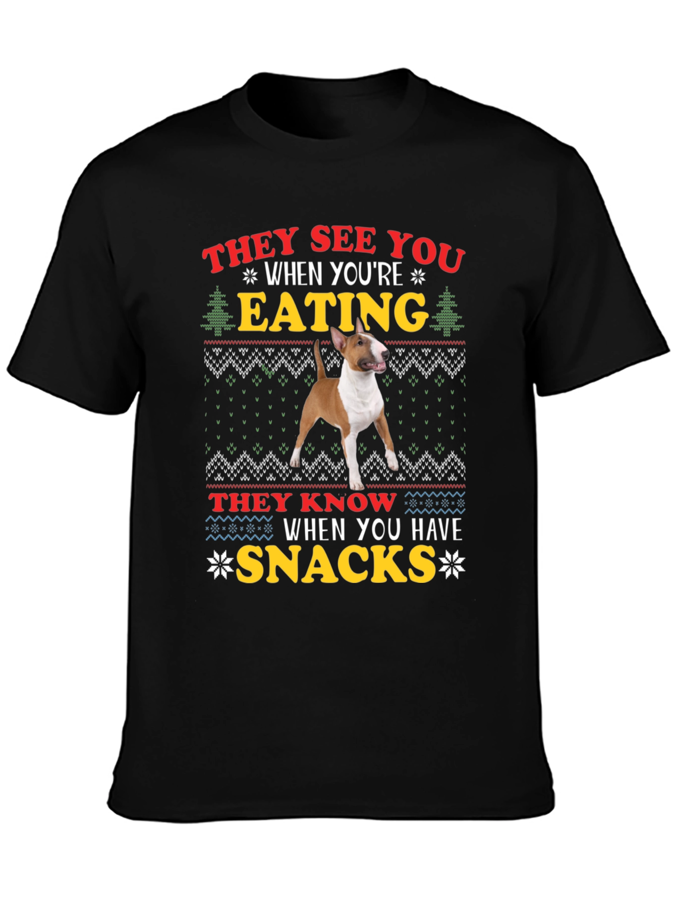 Funny Dog Christmas Sweater T-Shirt
