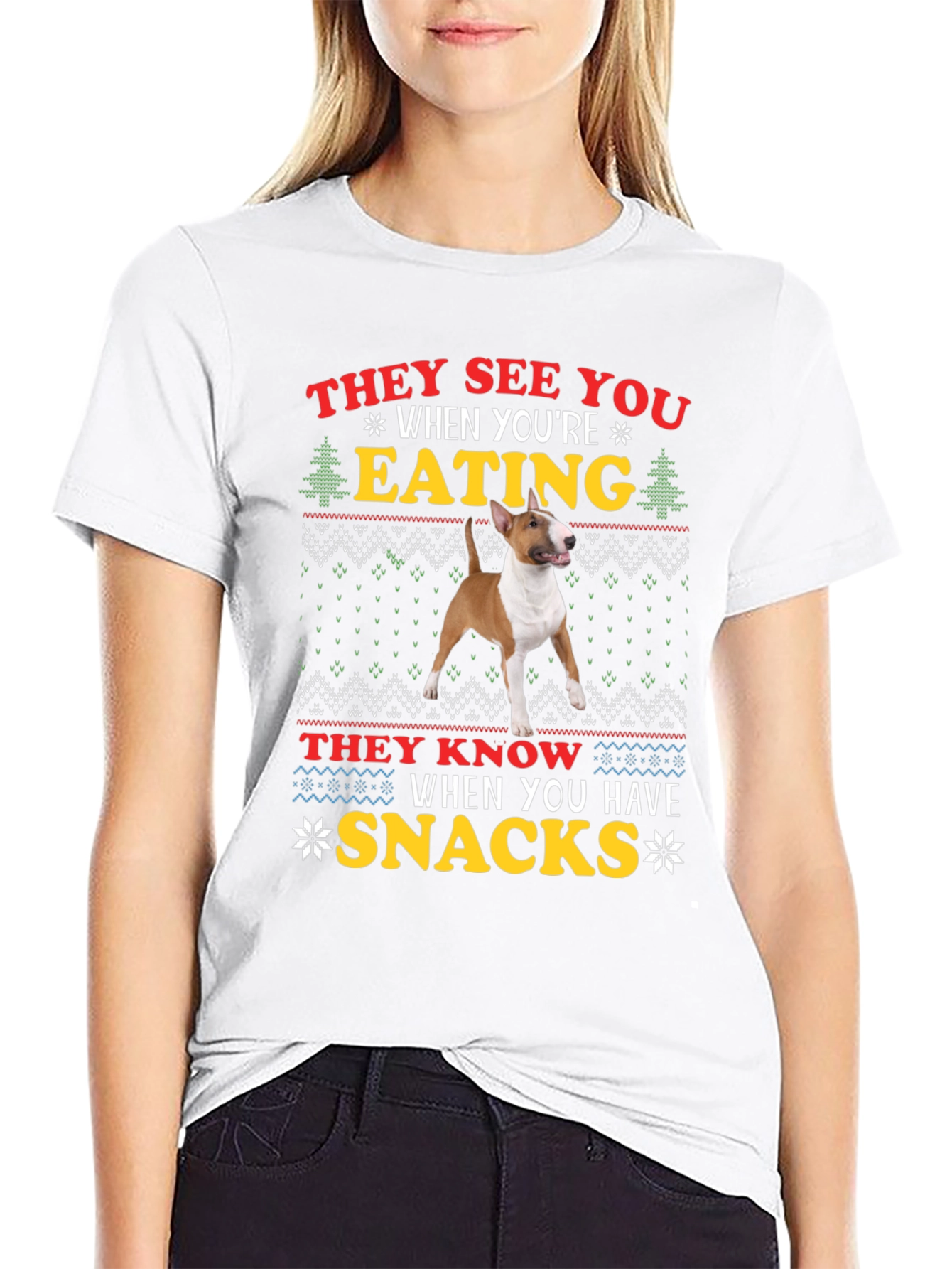 Funny Dog Christmas Sweater T-Shirt