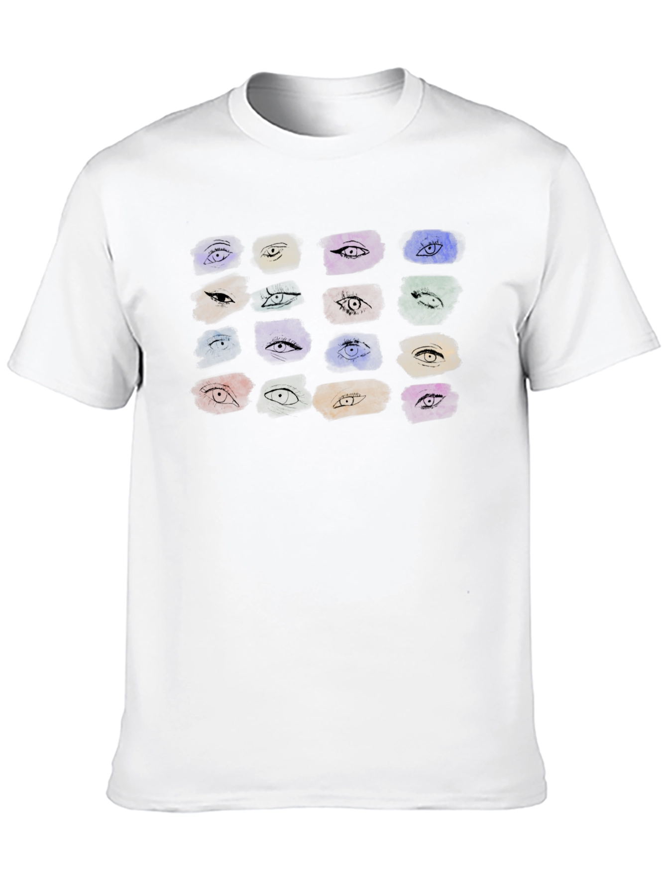 Eye See You Graphic Tee - Black Cotton T-Shirt