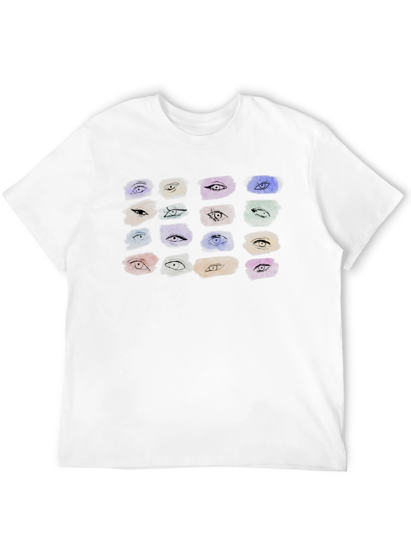 Eye See You Graphic Tee - Black Cotton T-Shirt