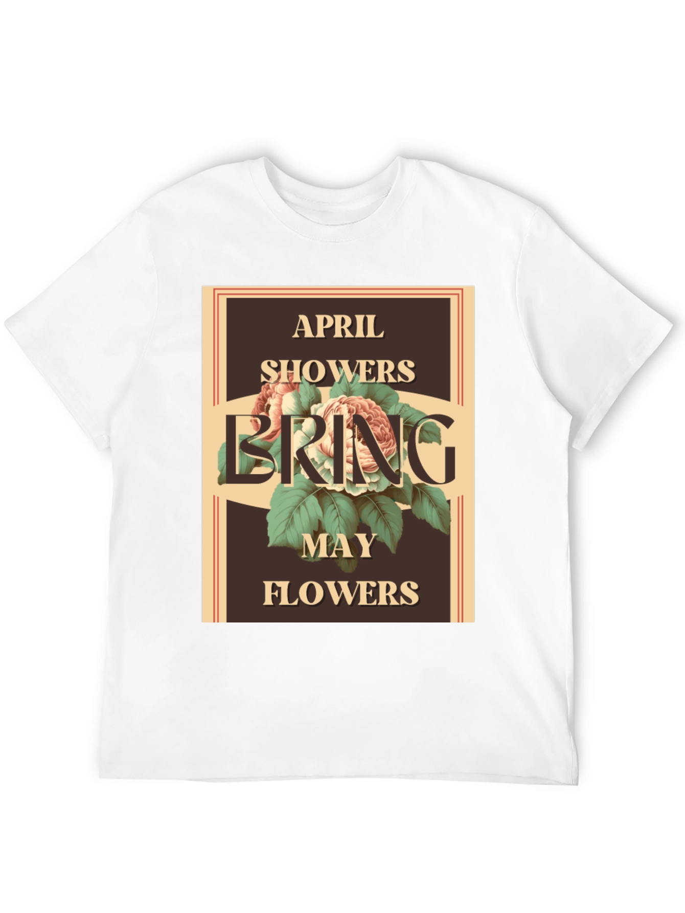April Showers Bring May Flowers Graphic Tee