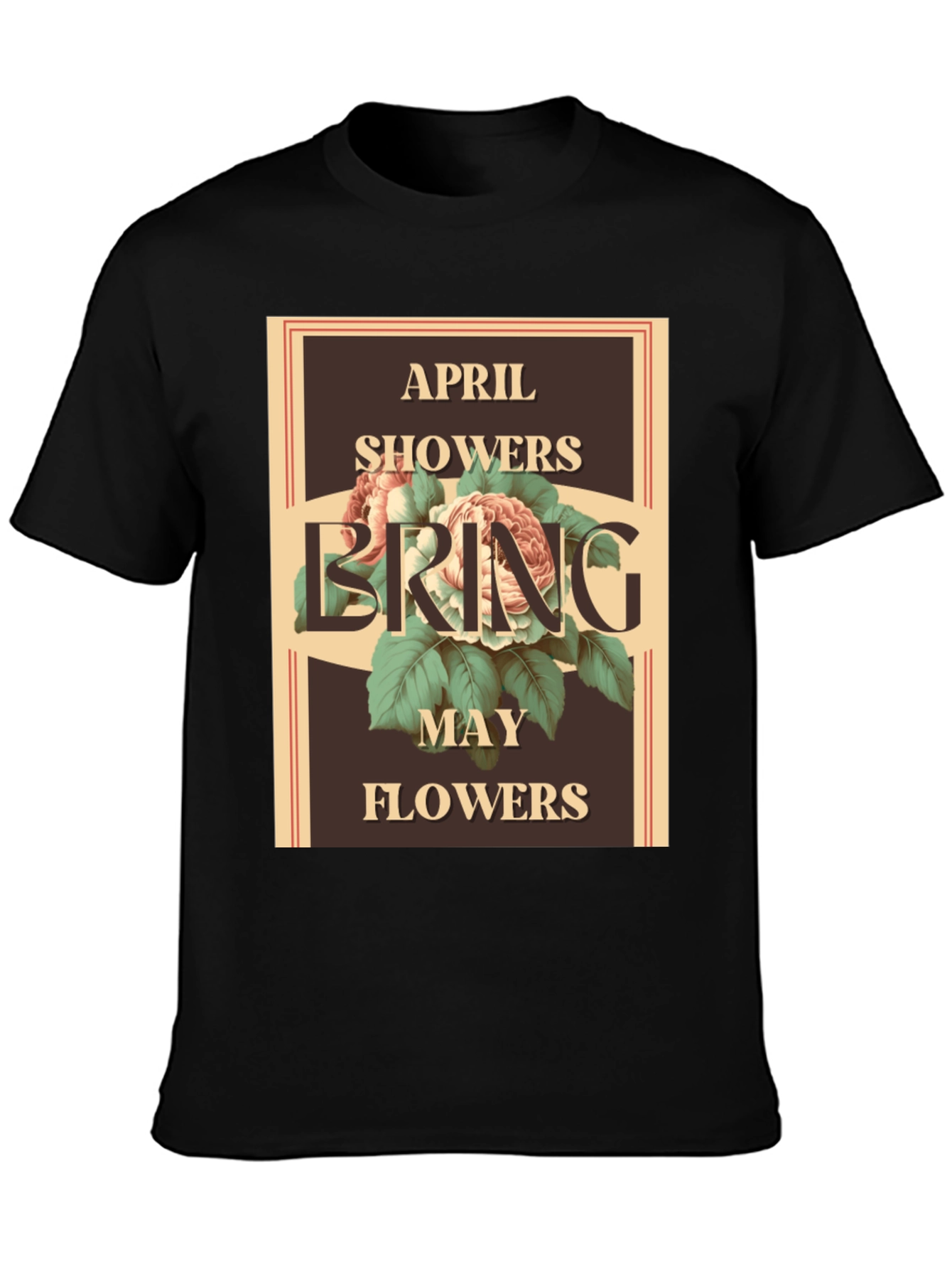 April Showers Bring May Flowers Graphic Tee
