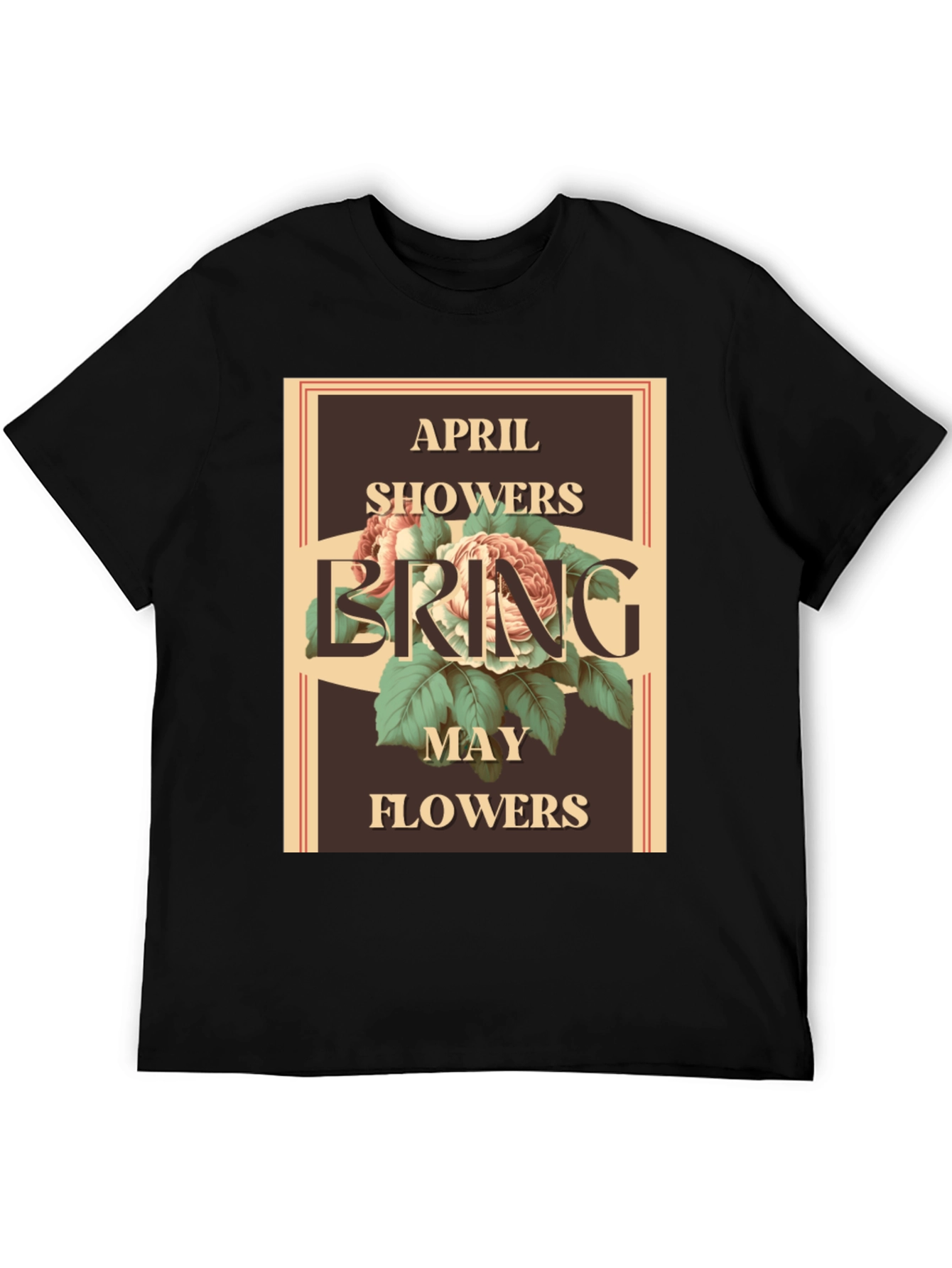 April Showers Bring May Flowers Graphic Tee