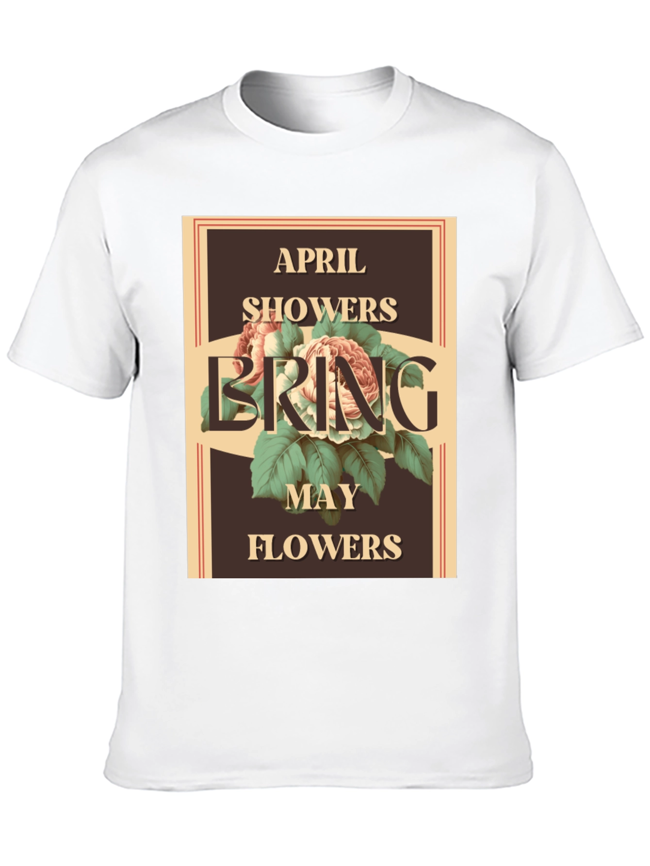 April Showers Bring May Flowers Graphic Tee