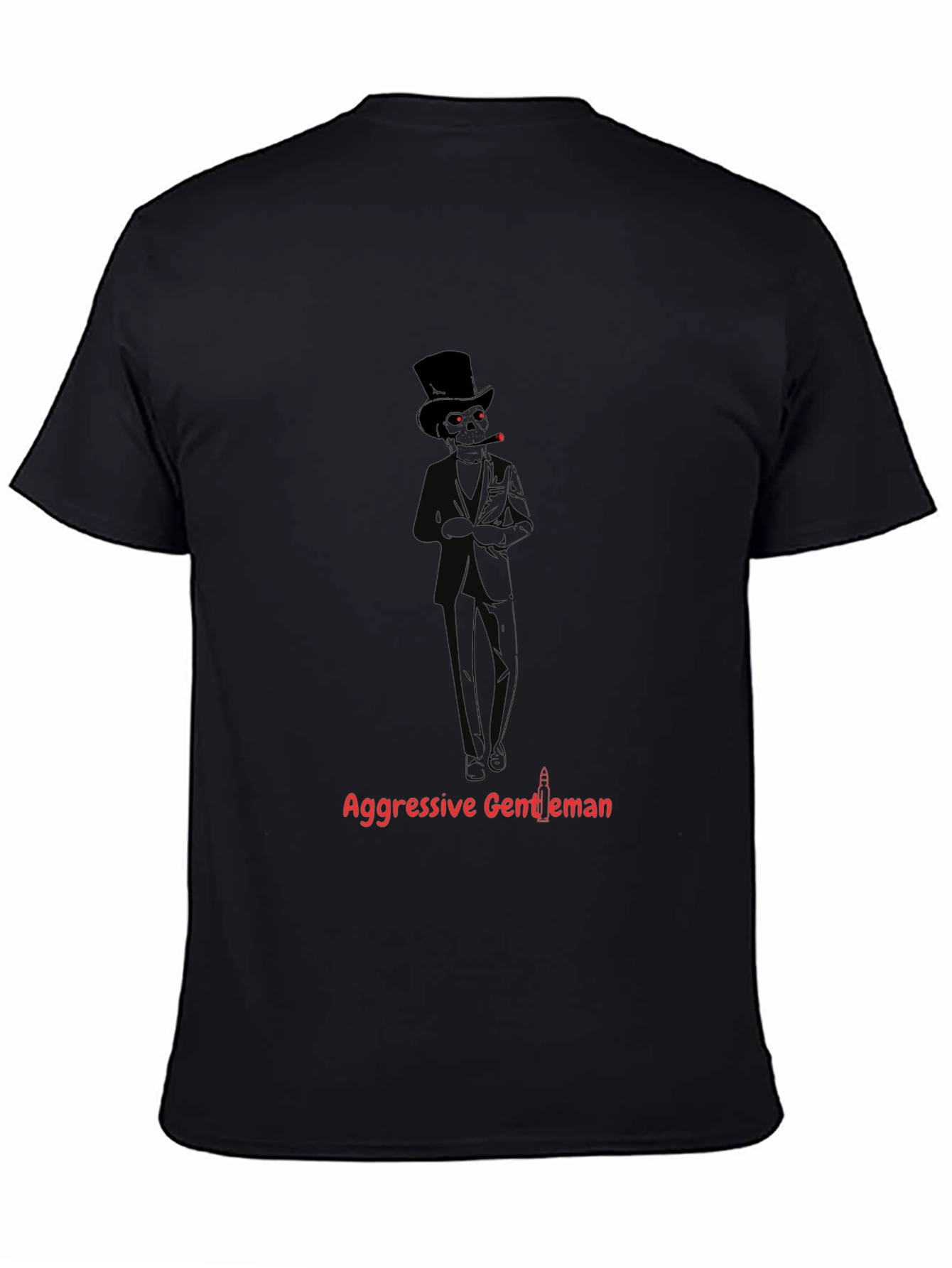 Aggressive Gentleman Graphic T-Shirt