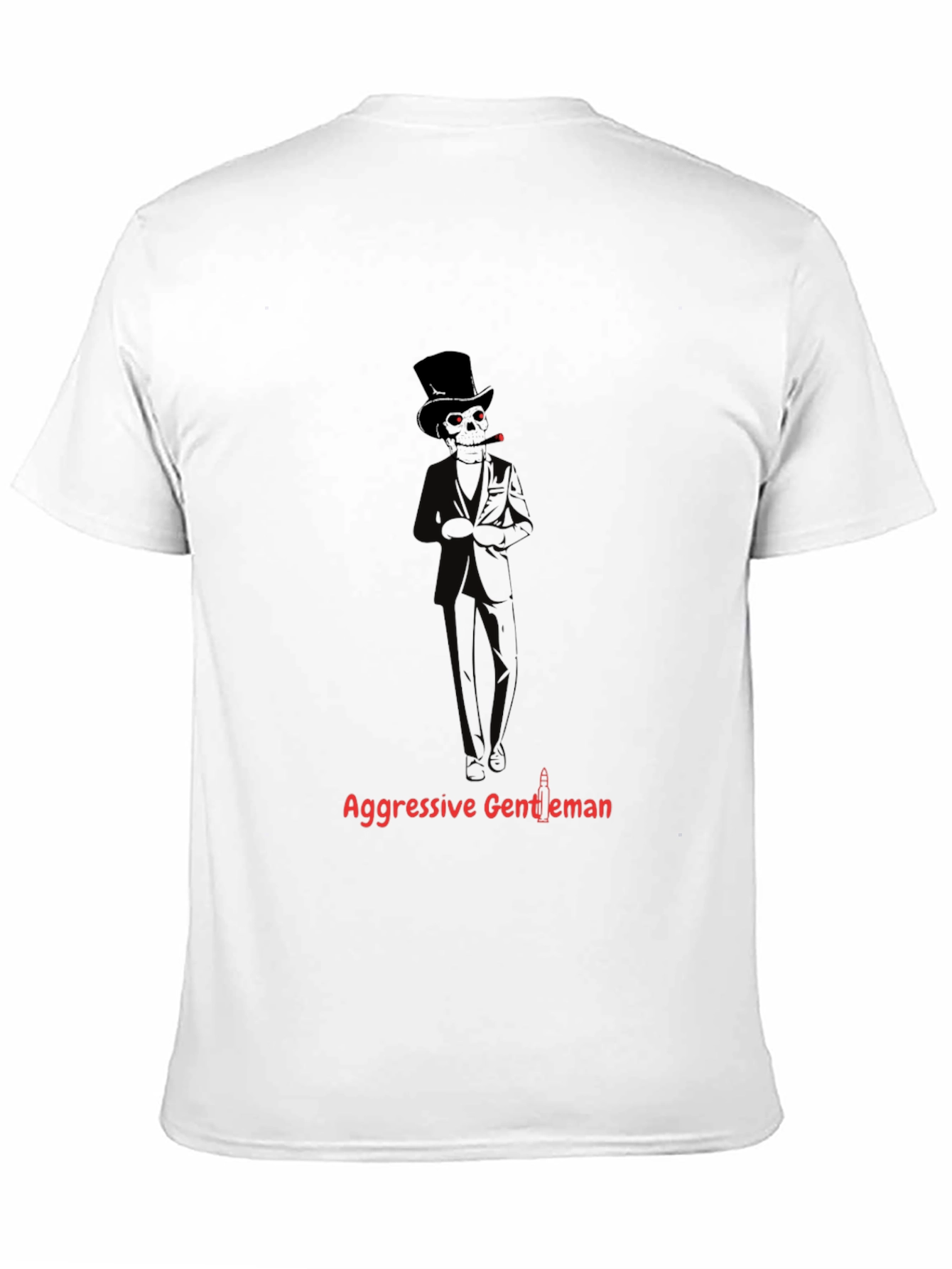 Aggressive Gentleman Graphic T-Shirt