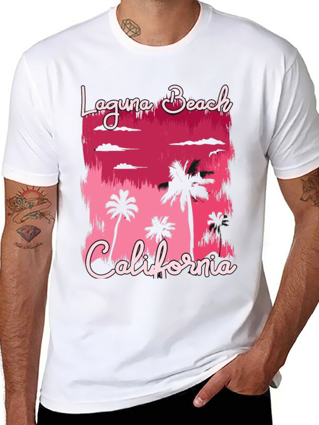 Laguna Beach California Graphic T-Shirt