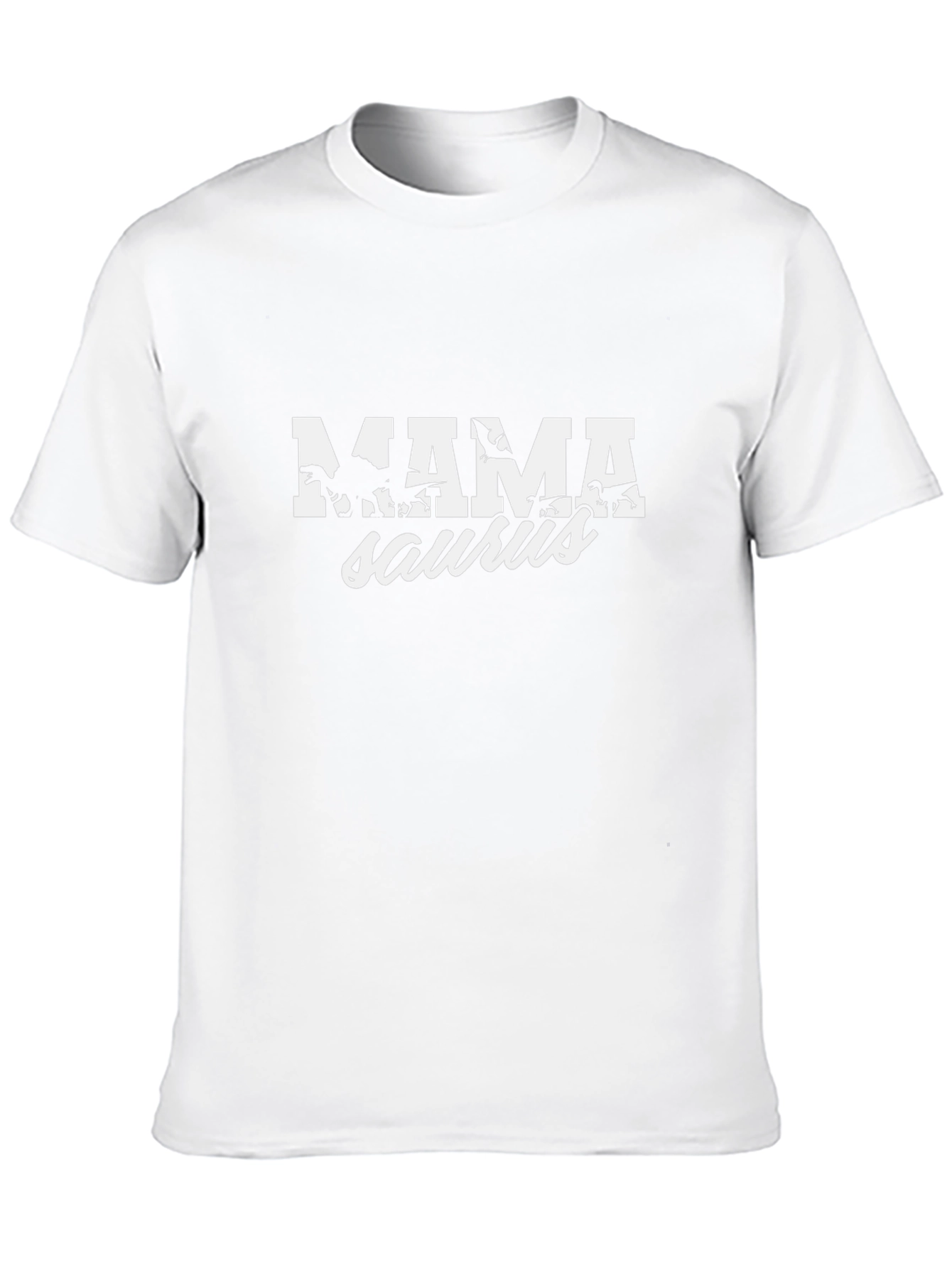 Mama Saurus Dinosaur Graphic Tee