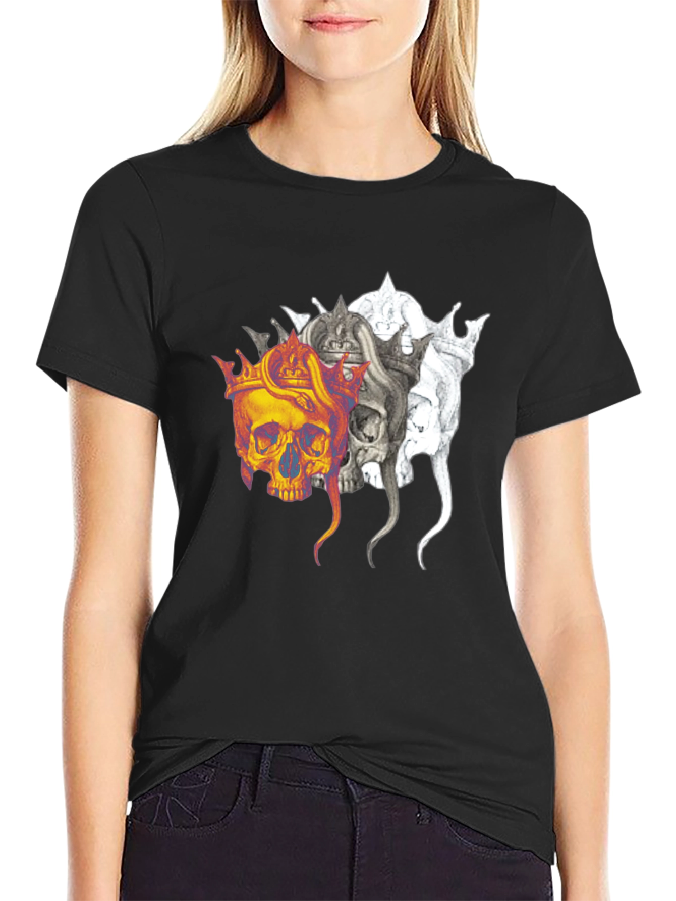 Skull King Mens T-Shirt - Graphic Tee