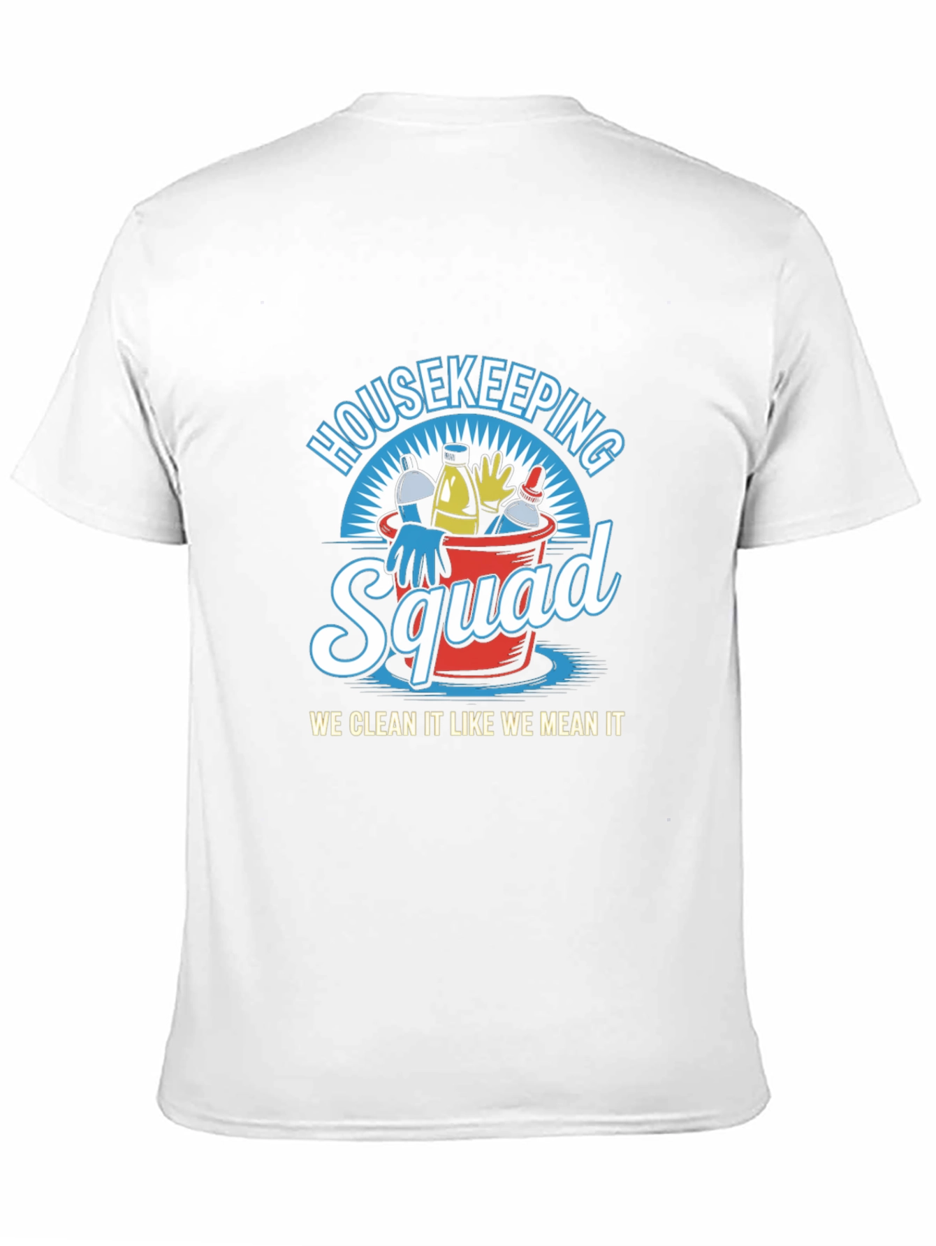 Housekeeping Squad T-Shirt - Cleaning Crew Apparel