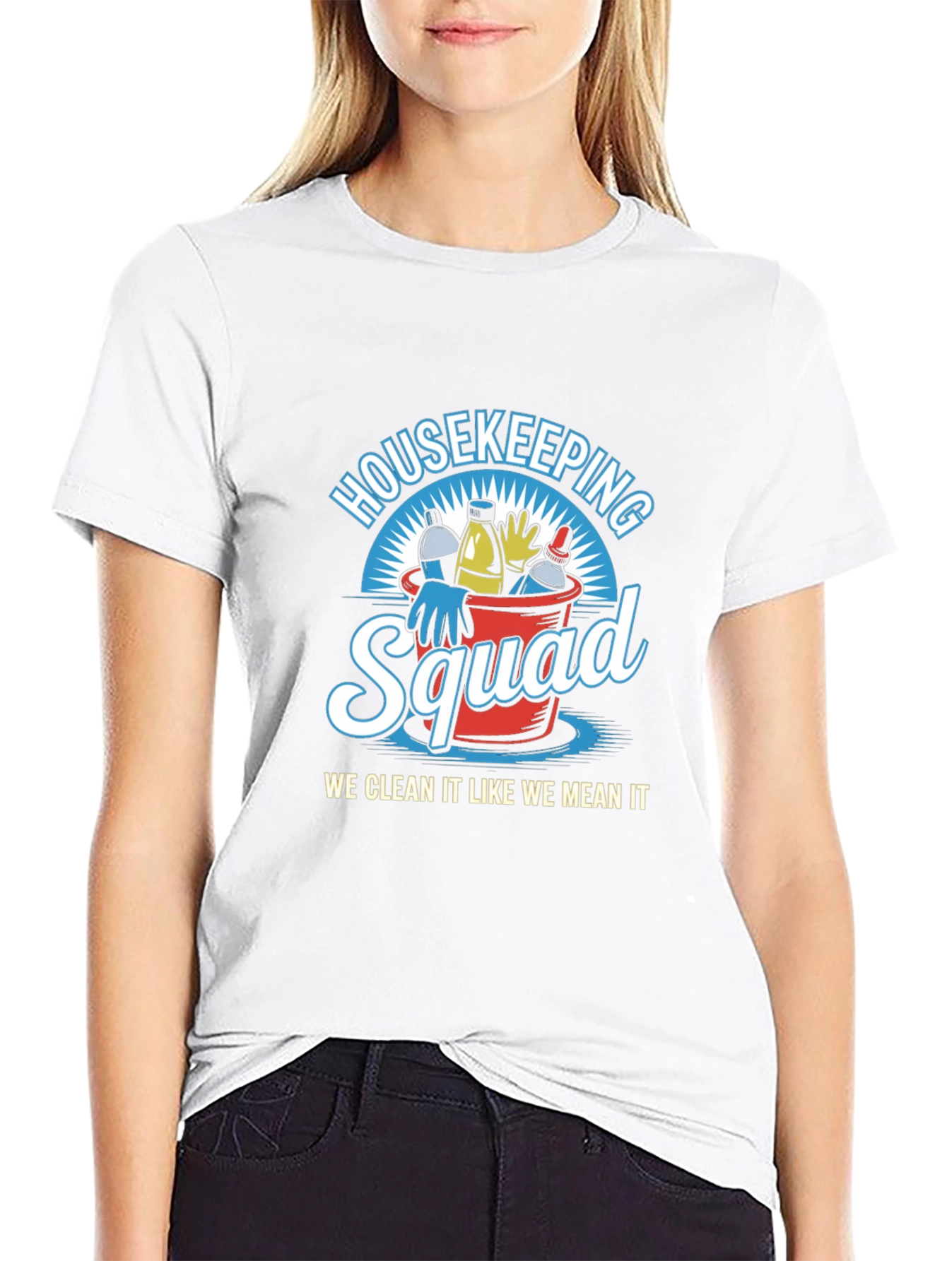 Housekeeping Squad T-Shirt - Cleaning Crew Apparel