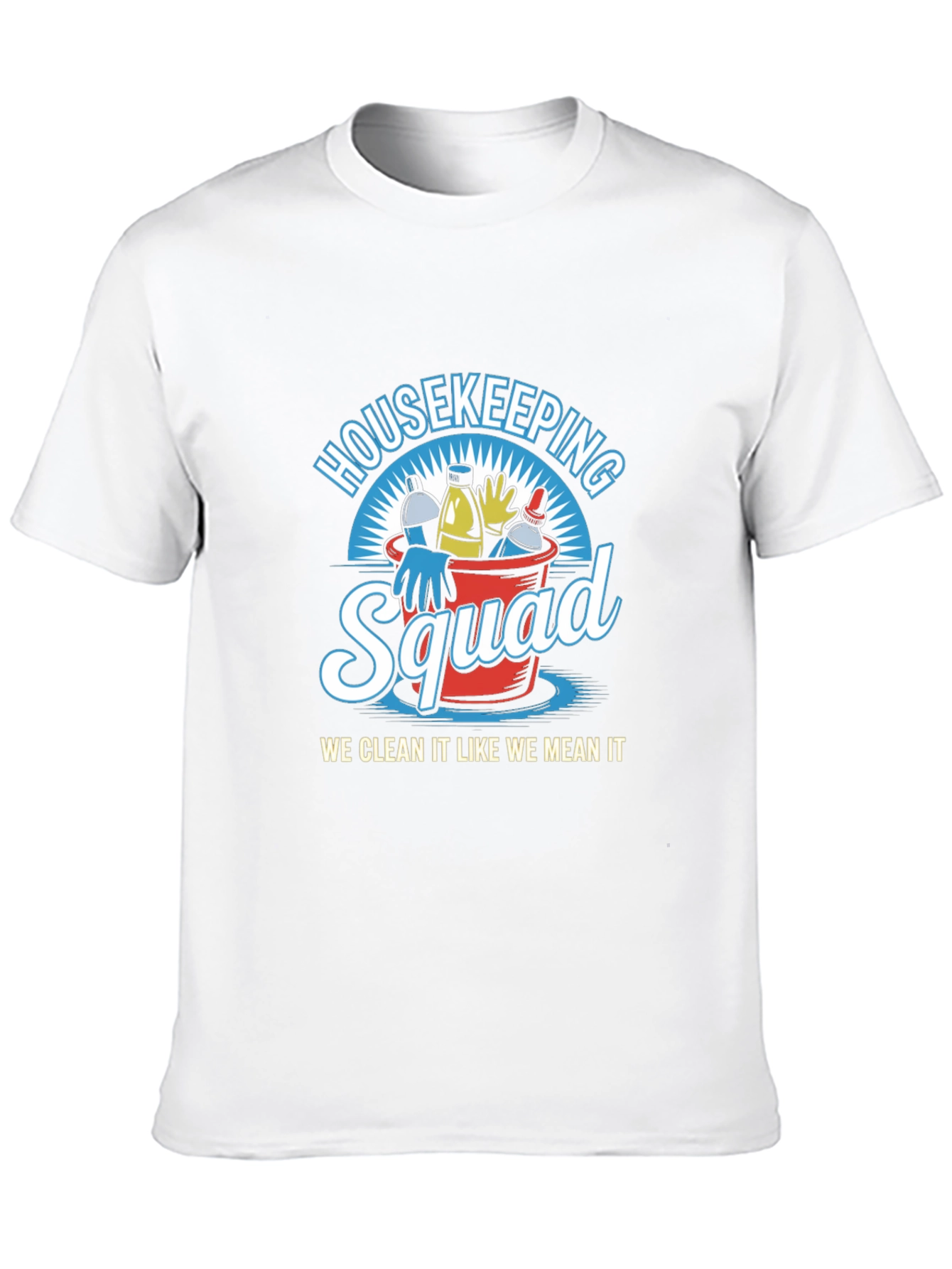 Housekeeping Squad T-Shirt - Cleaning Crew Apparel