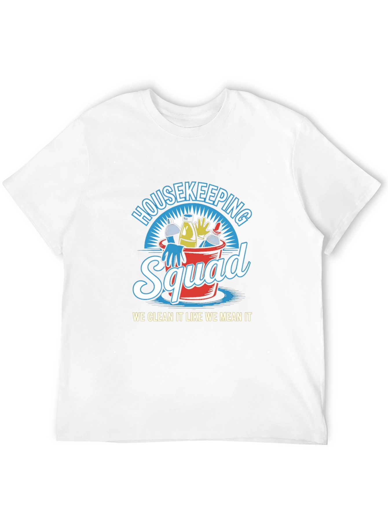 Housekeeping Squad T-Shirt - Cleaning Crew Apparel