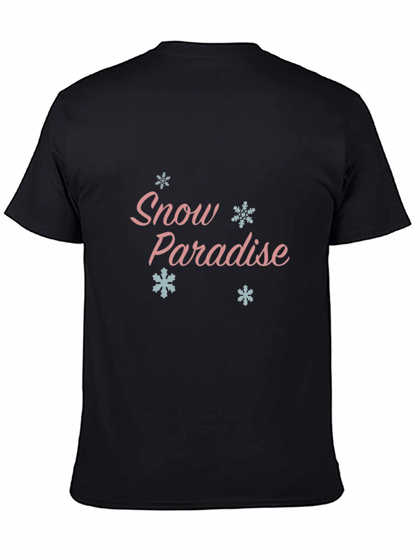 Snow Paradise Graphic Tee - Soft Cotton