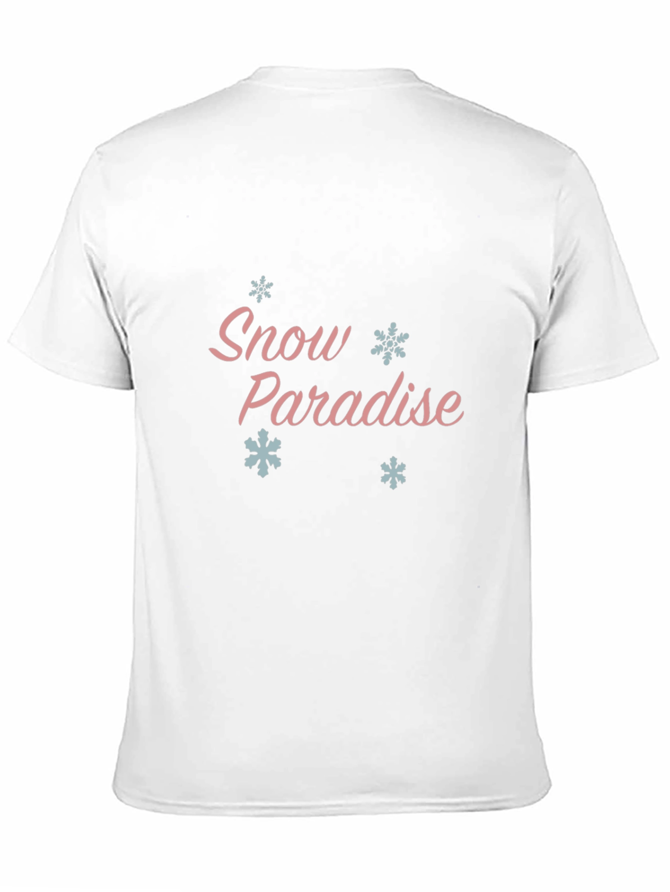 Snow Paradise Graphic Tee - Soft Cotton